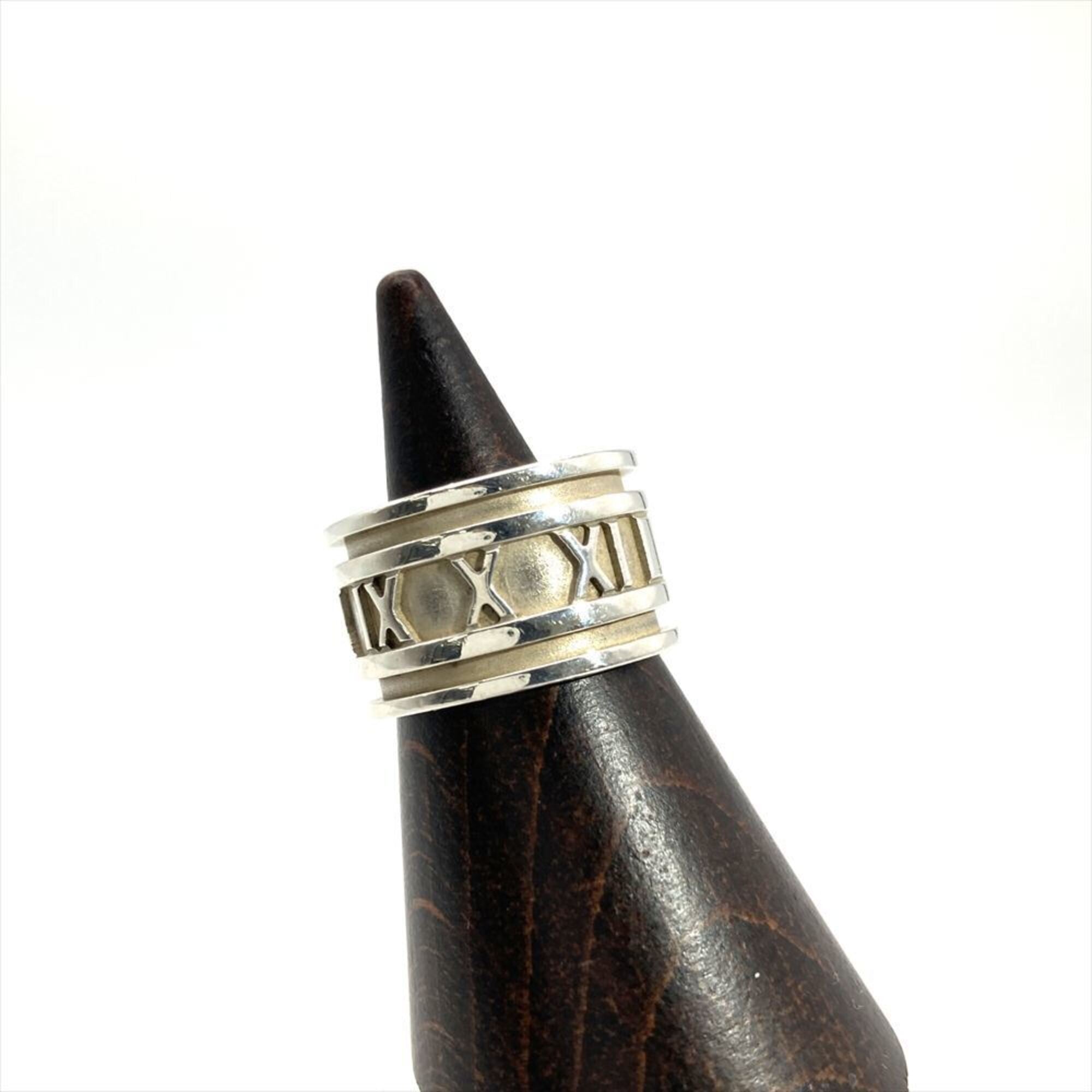 Tiffany Silver Silver 925 Band Ring (Pre-Owned)