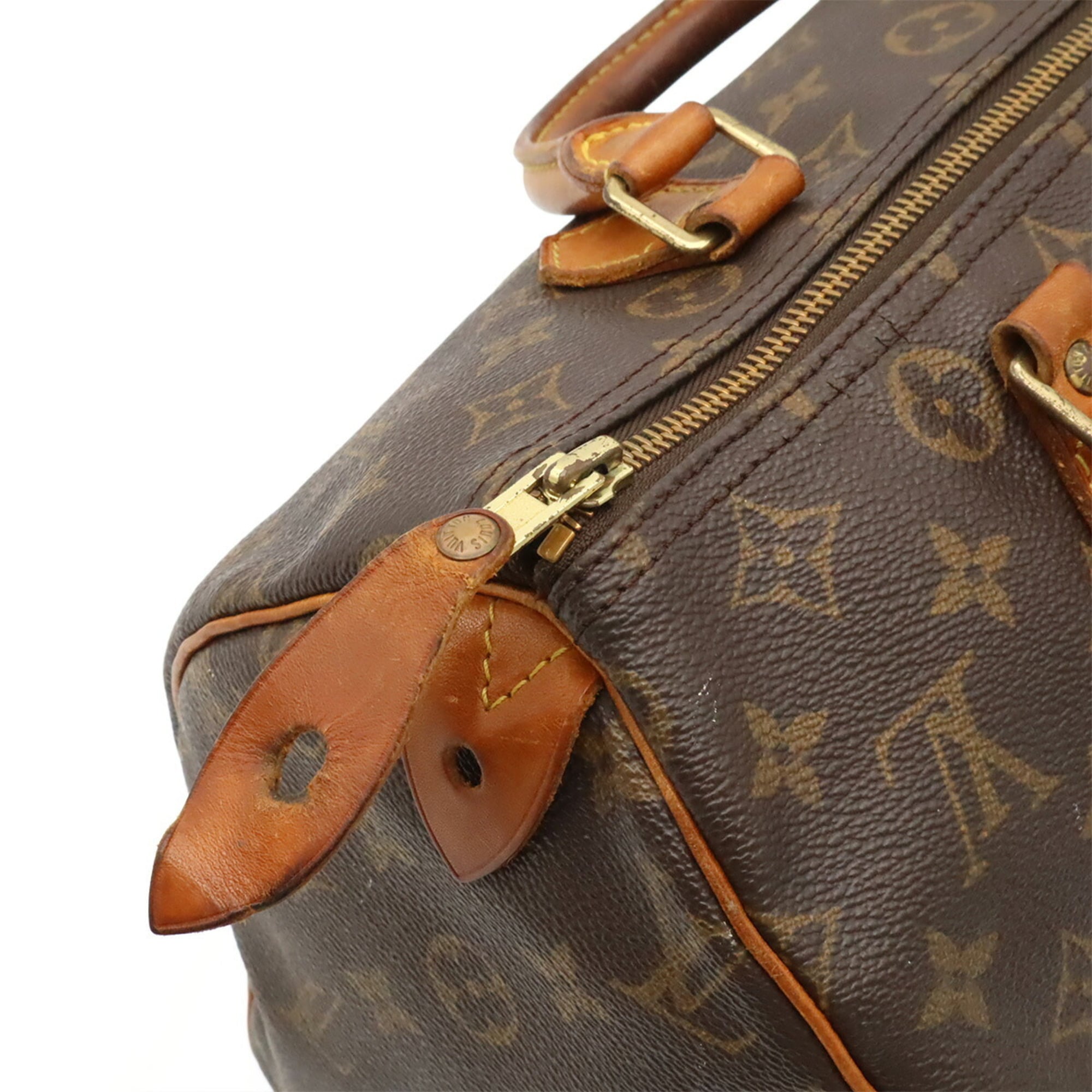 Louis Vuitton Brown Monogram Canvas Pvc Coated Canvas Handbag (Pre-Owned)