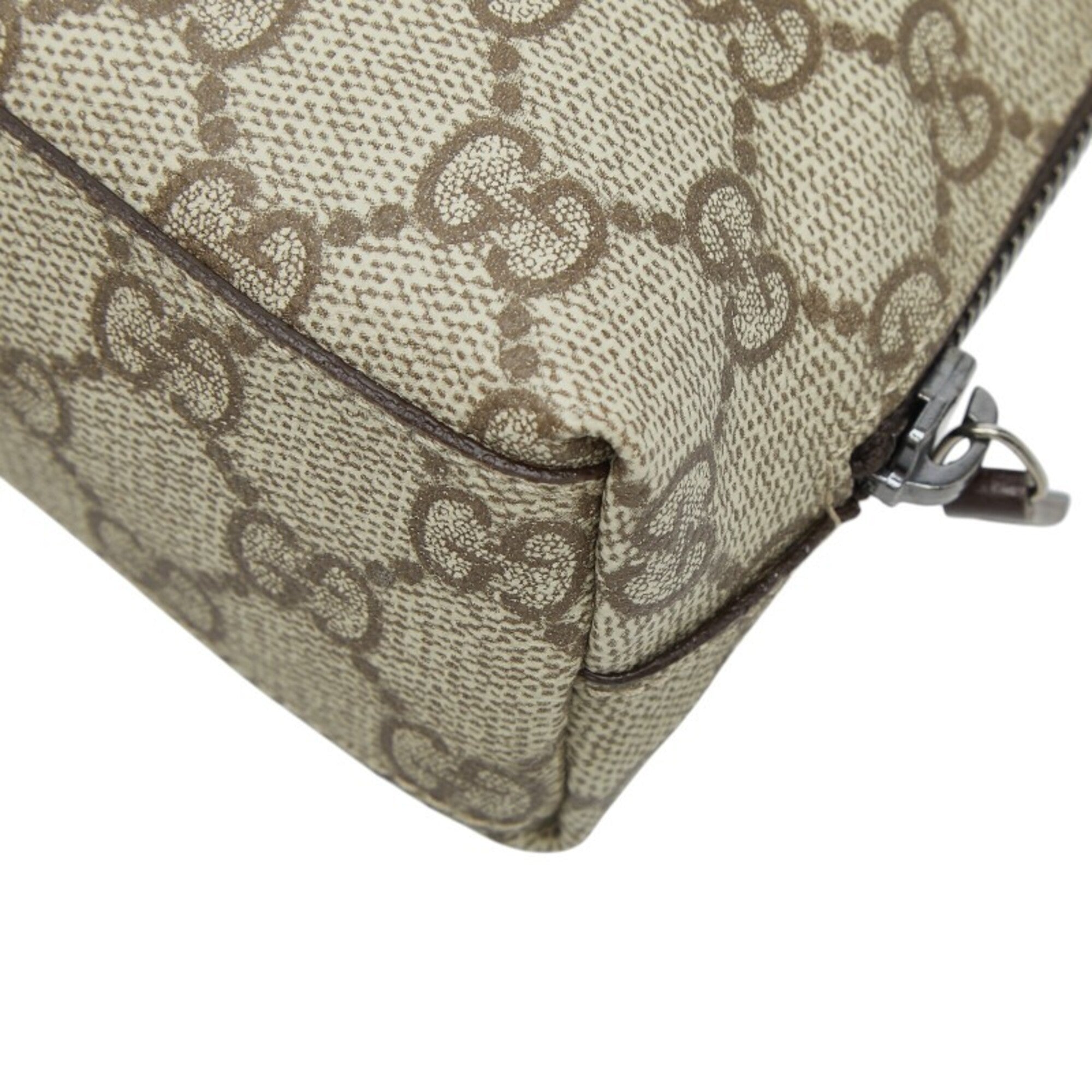 Gucci Beige Pvc Handbag (Pre-Owned)