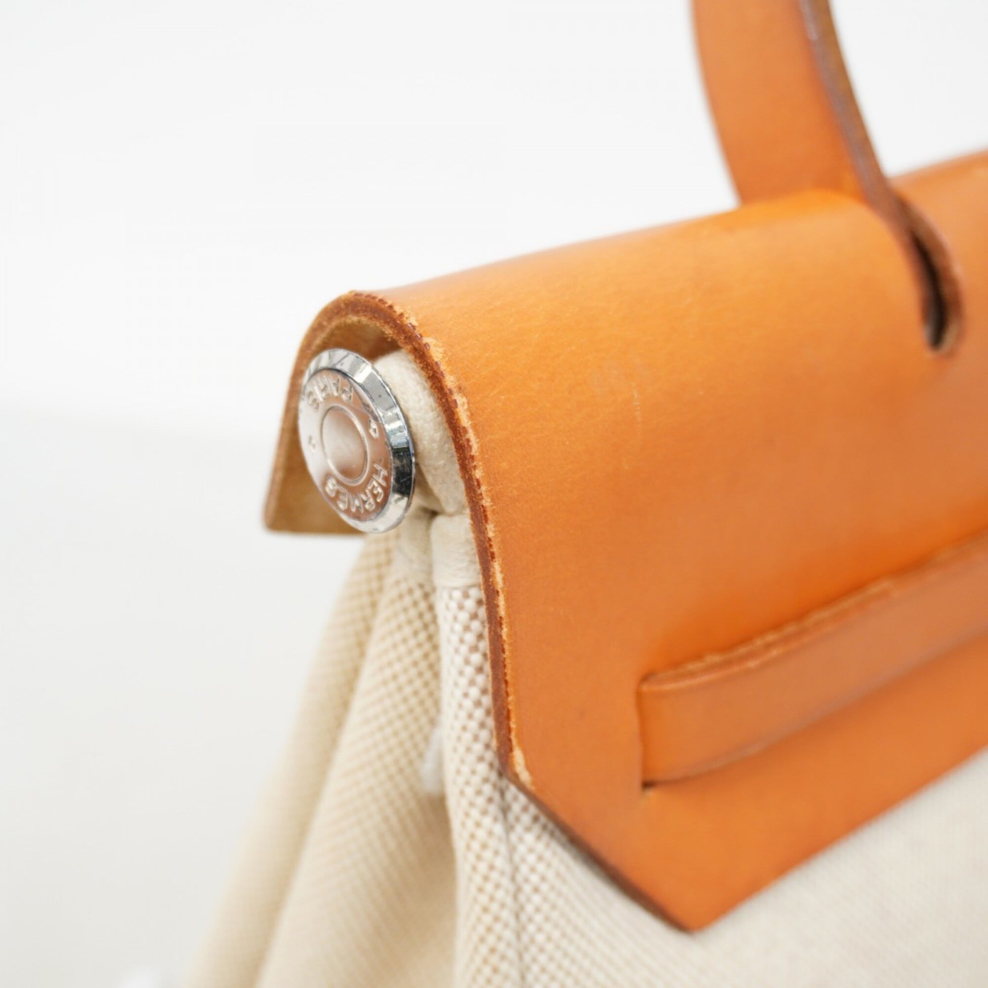 Hermes Natural Toile H Backpack (Pre-Owned)