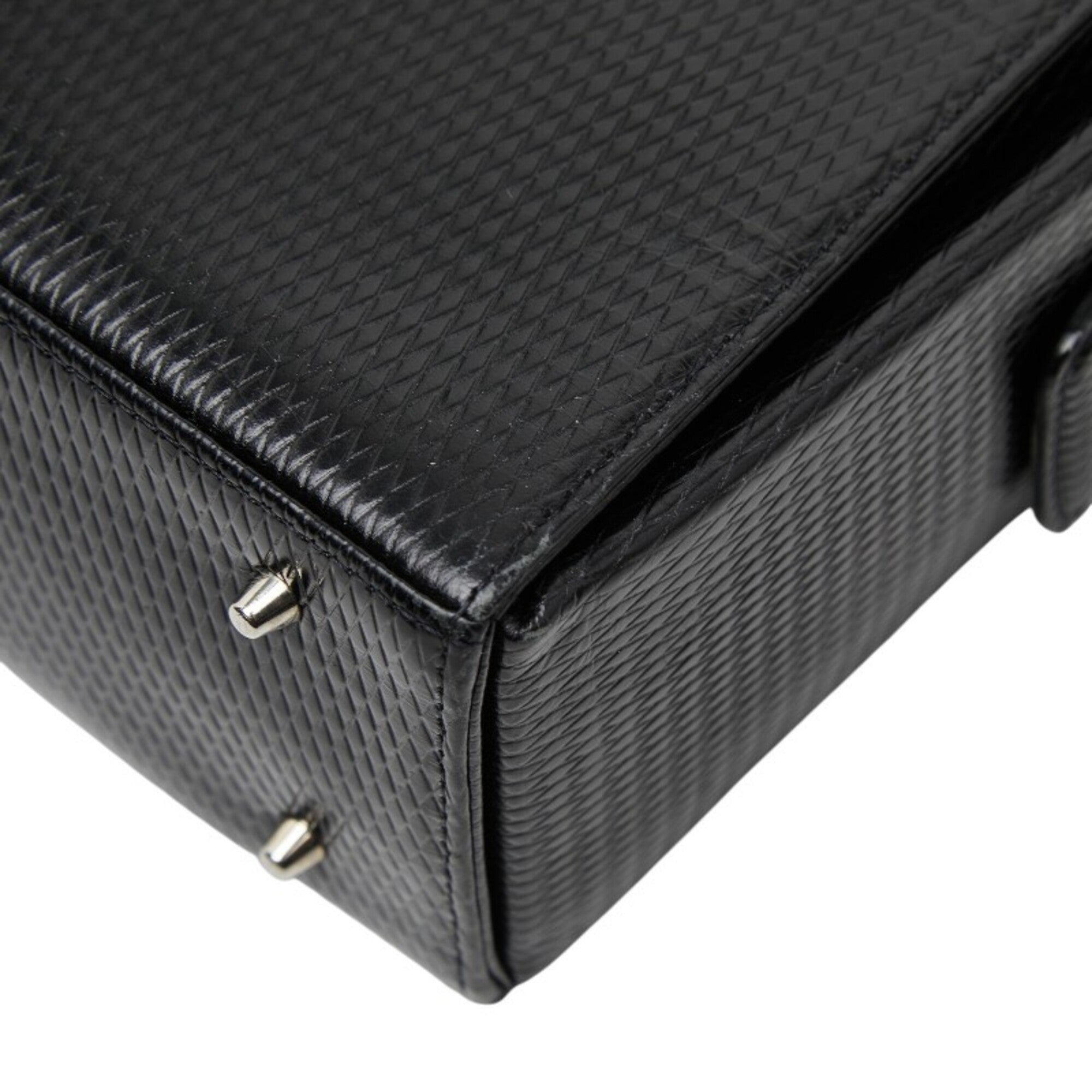 Saint Laurent Black Leather Shoulder Bag (Pre-Owned)