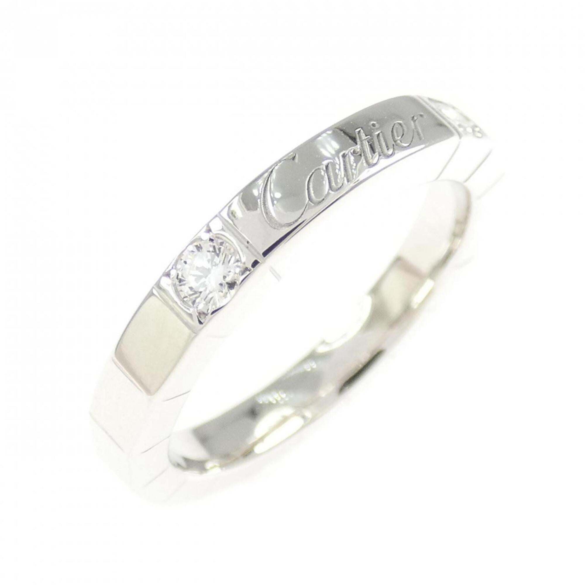 Cartier White Gold White Gold (18K) Band Ring (Pre-Owned)