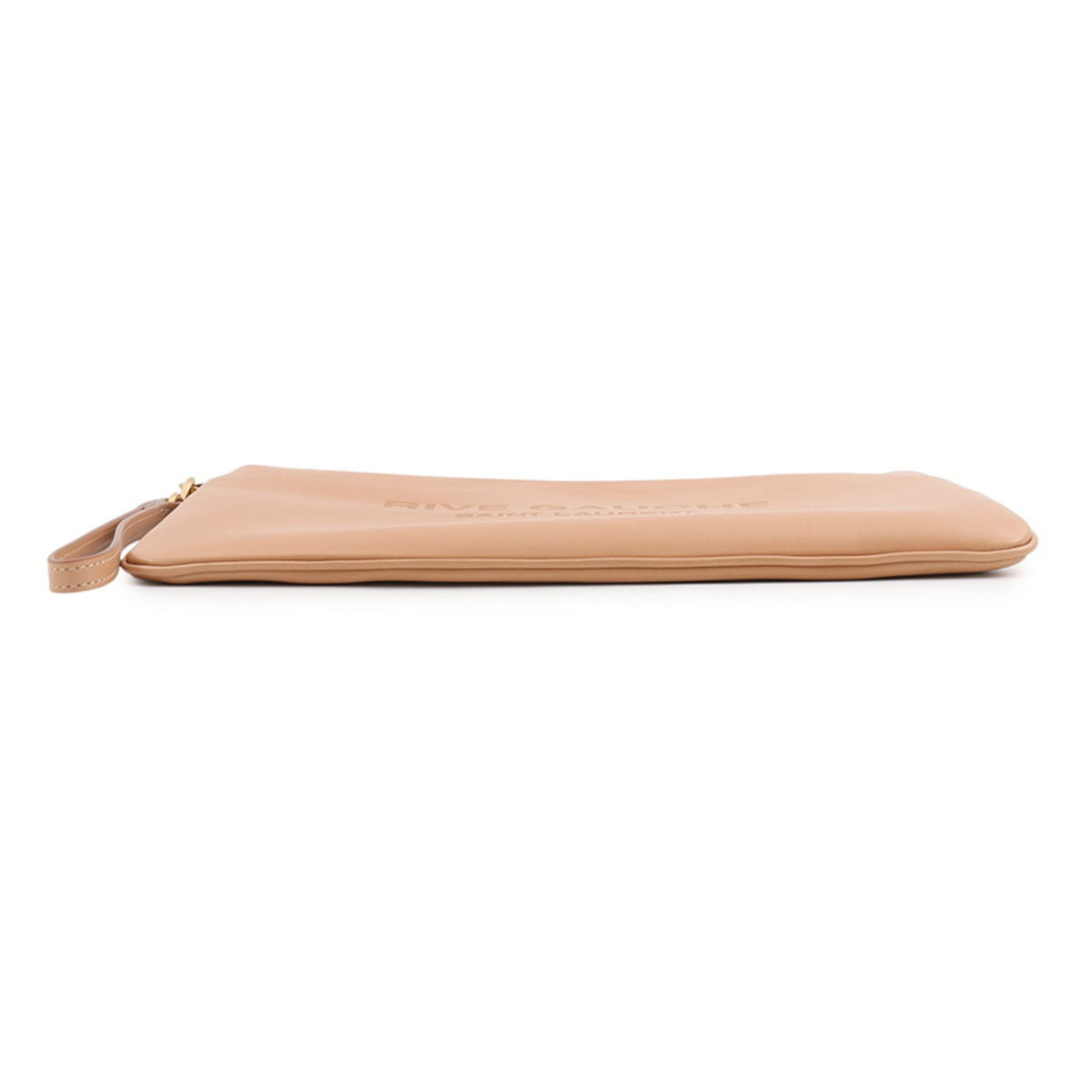 Yves Saint Laurent Beige Leather Clutch Bag (Pre-Owned)
