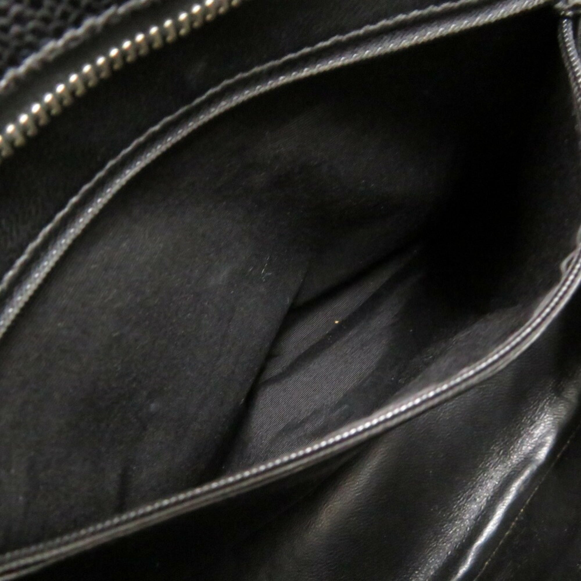 Chanel Black Caviar Leather Tote Bag (Pre-Owned)