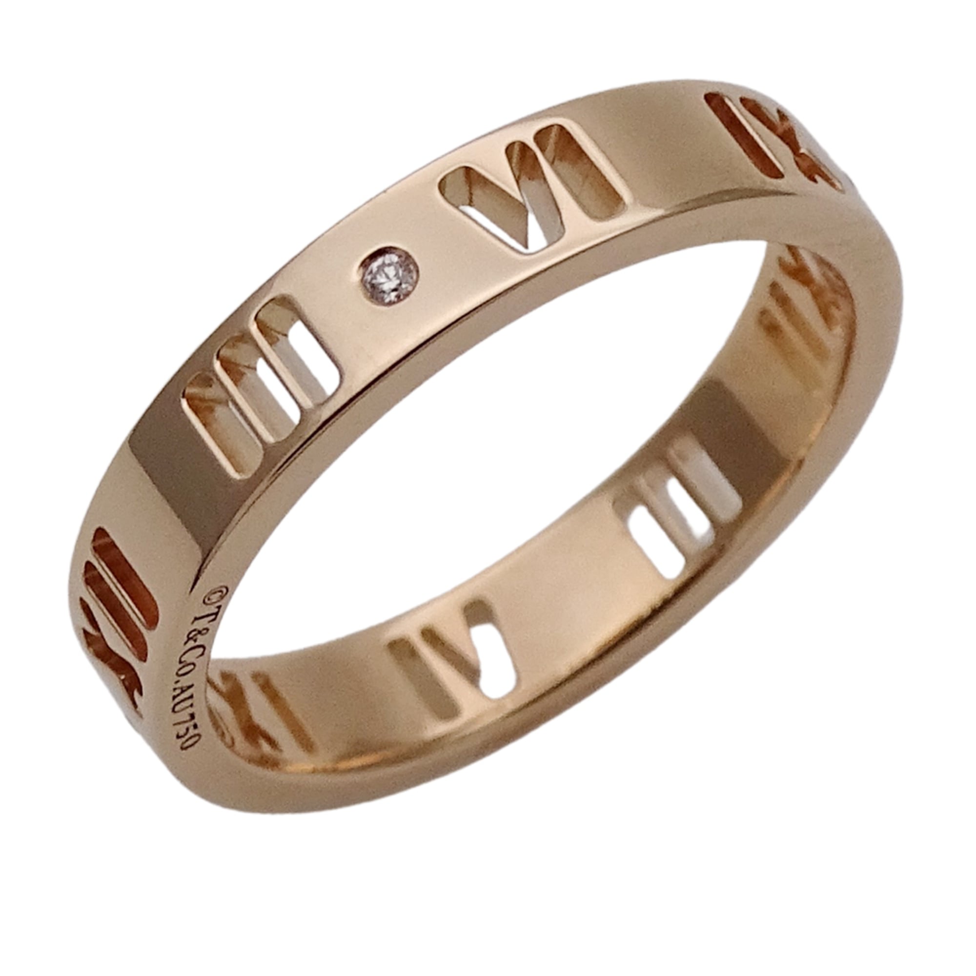 Tiffany Pink Gold Pink Gold (18K) Band Ring (Pre-Owned)