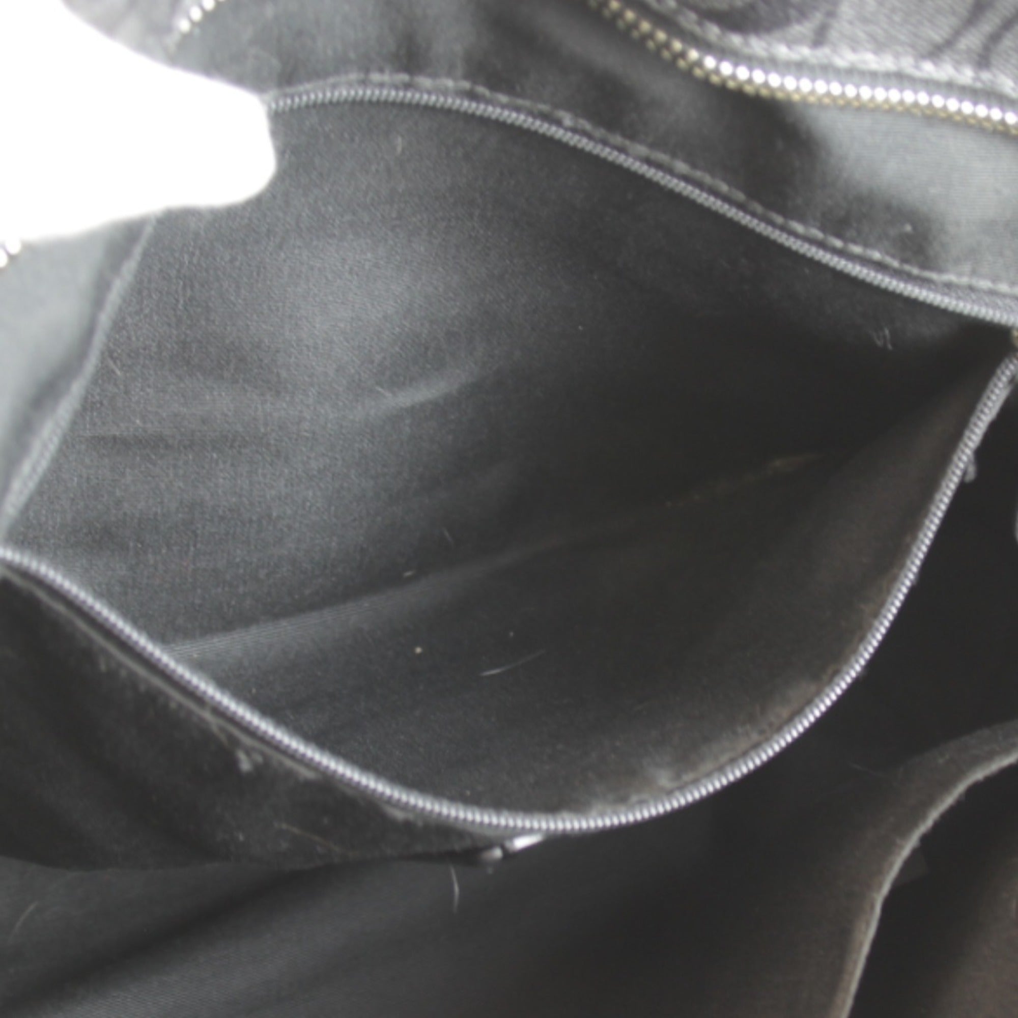 Coach Signature Black Leather Tote Bag (Pre-Owned)
