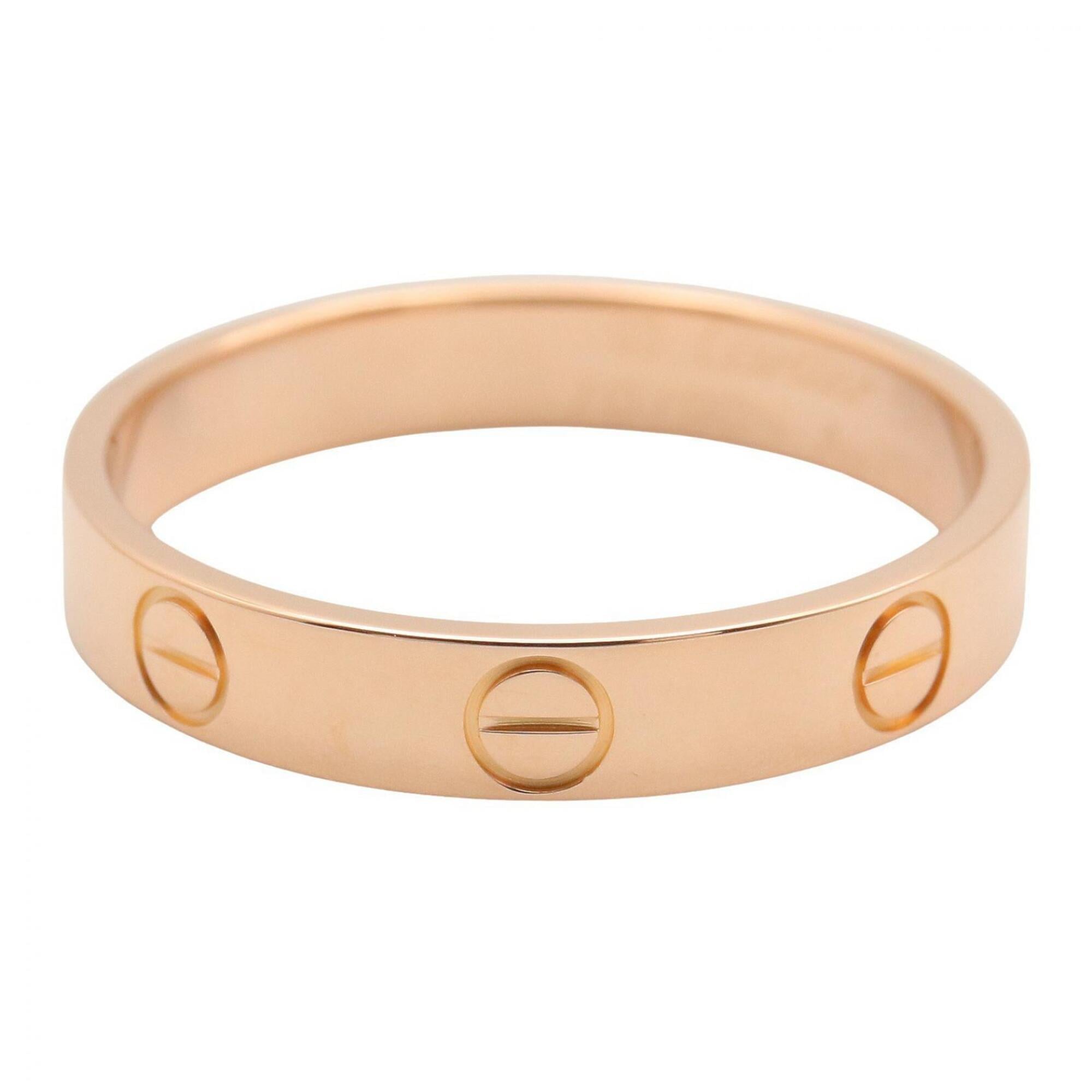Cartier Pink Gold Pink Gold (18K) Band Ring (Pre-Owned)