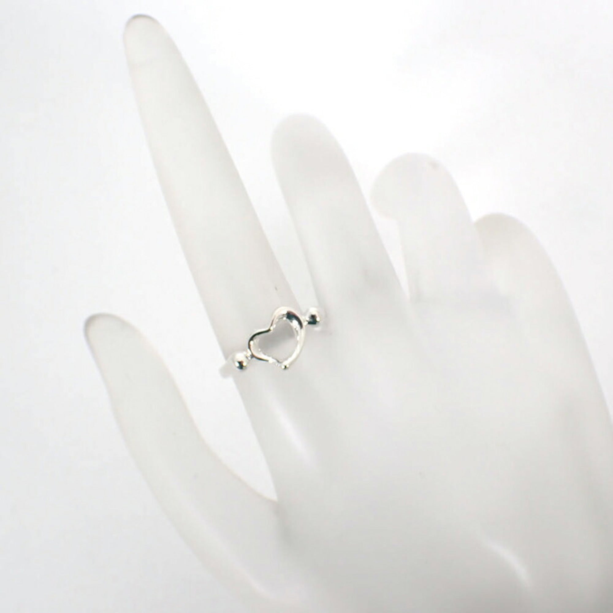 Tiffany Silver Sterling Silver 925 Band Ring (Pre-Owned)