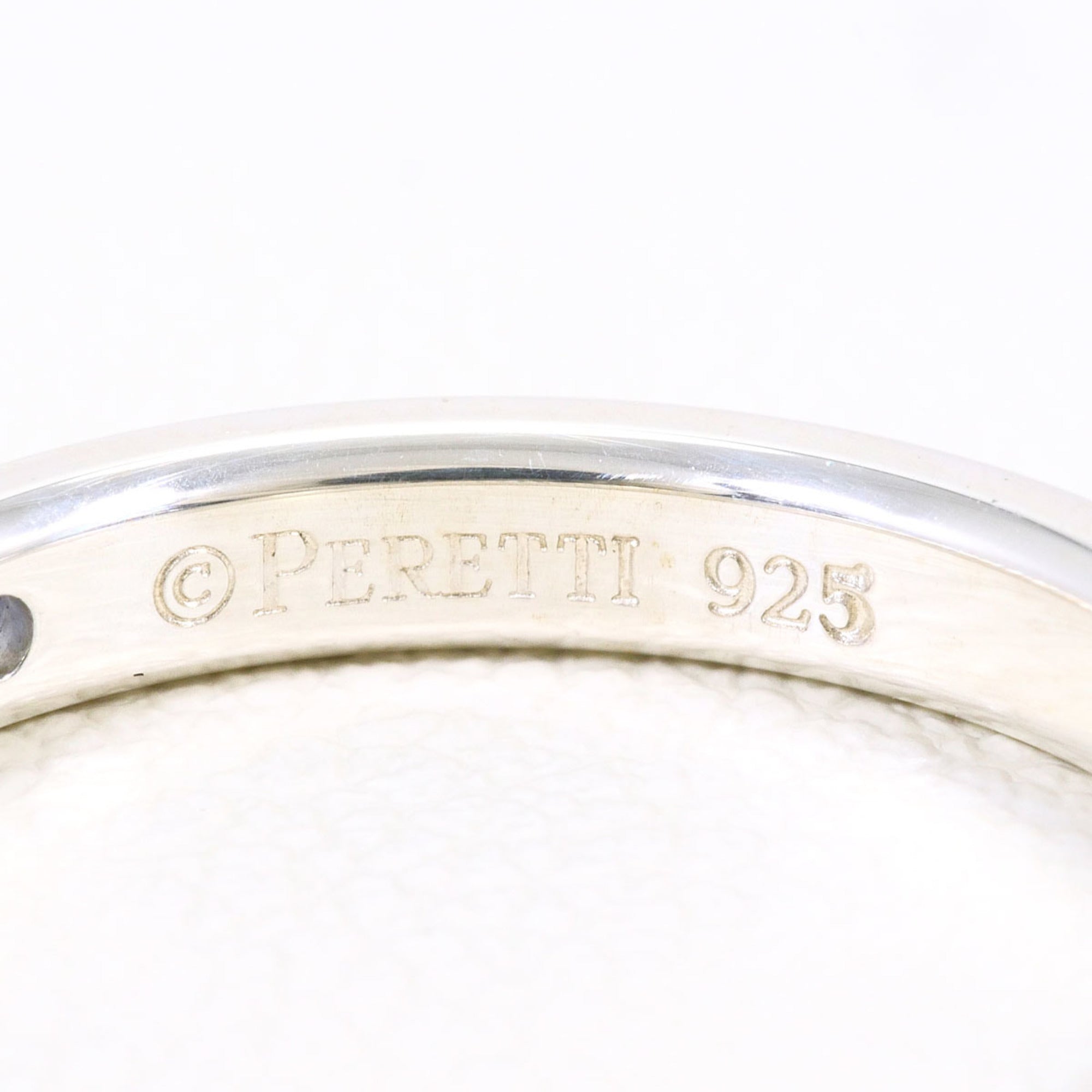 Tiffany Silver Silver 925 Band Ring (Pre-Owned)