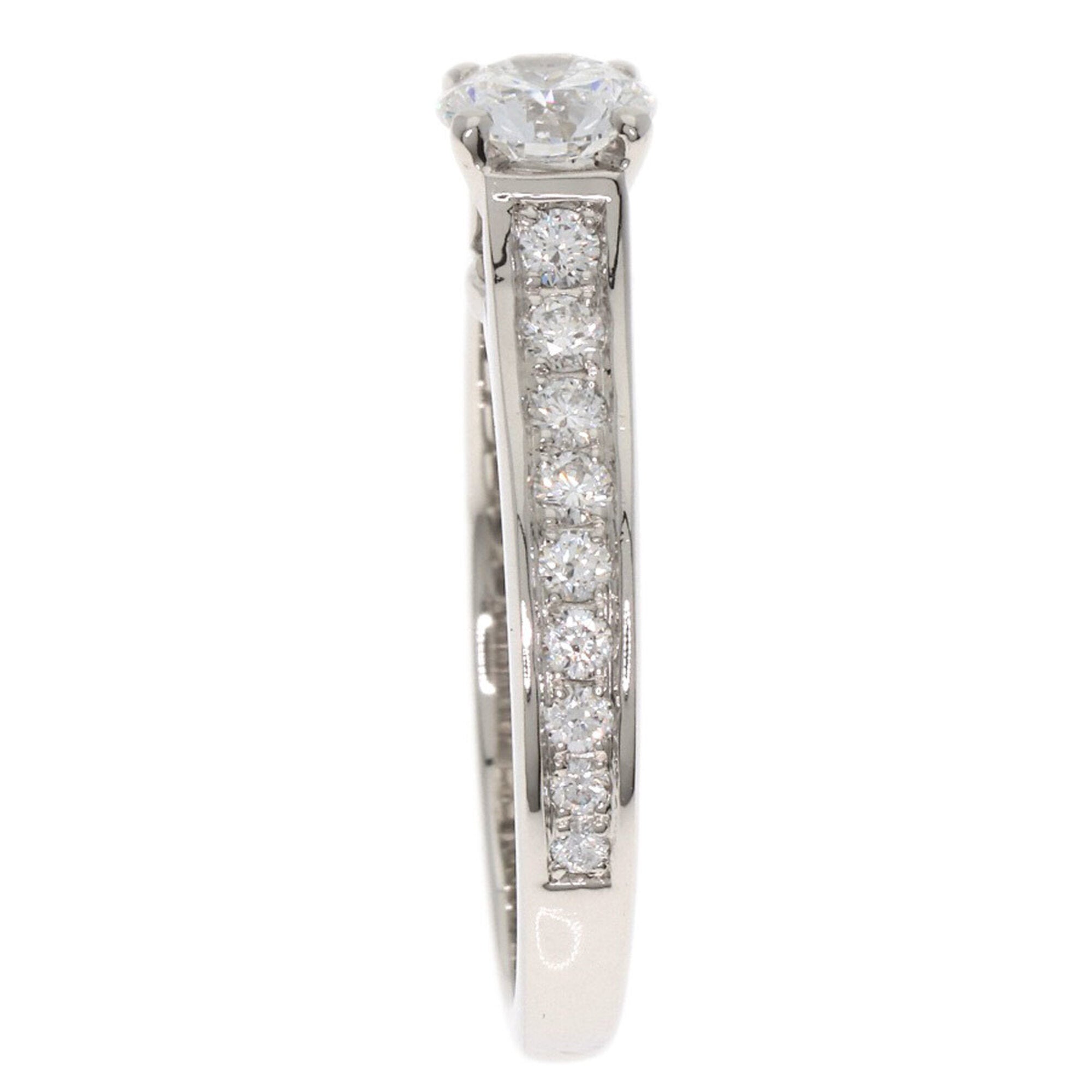 Cartier Platinum Platinum 950 Band Ring (Pre-Owned)