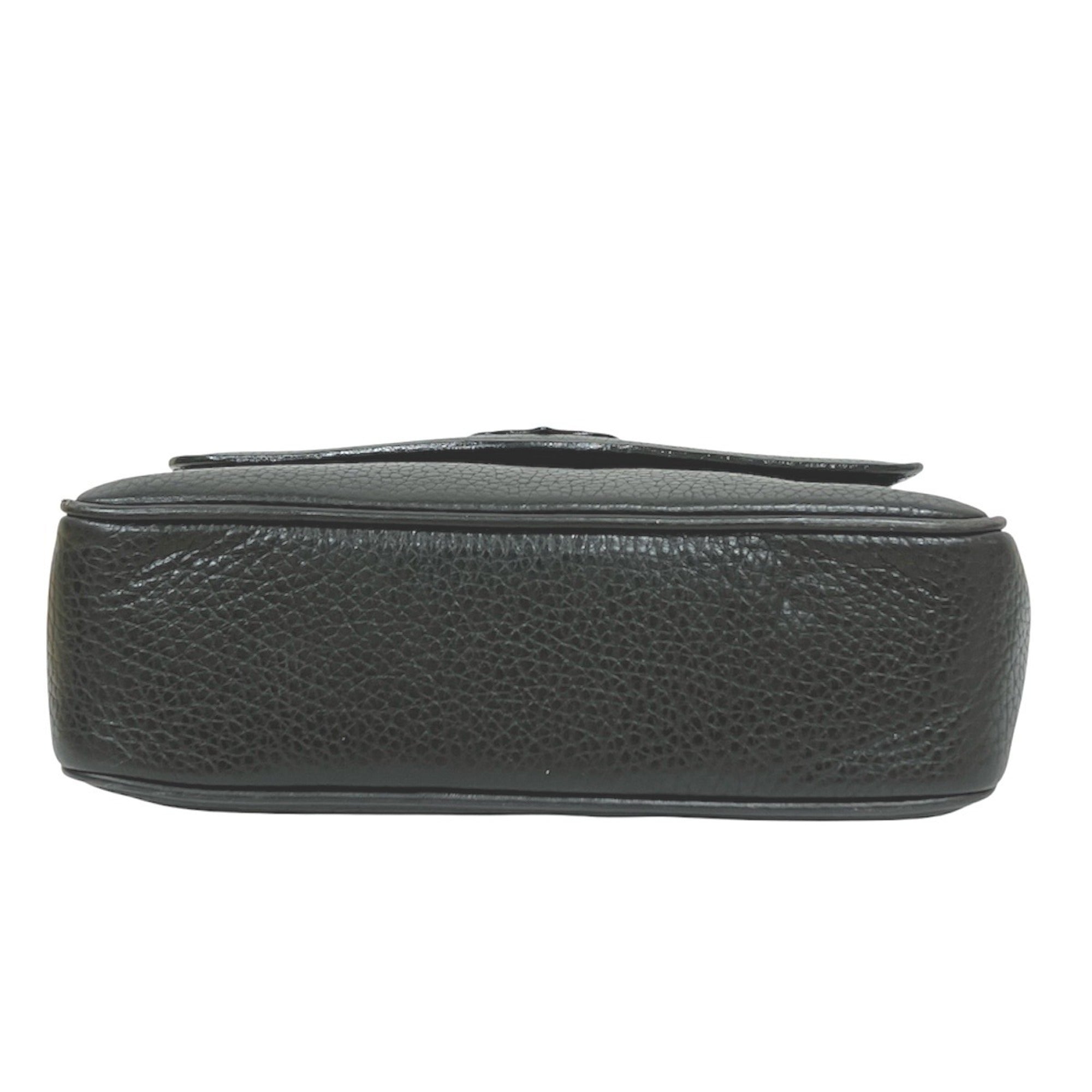 Celine Black Leather Shoulder Bag (Pre-Owned)