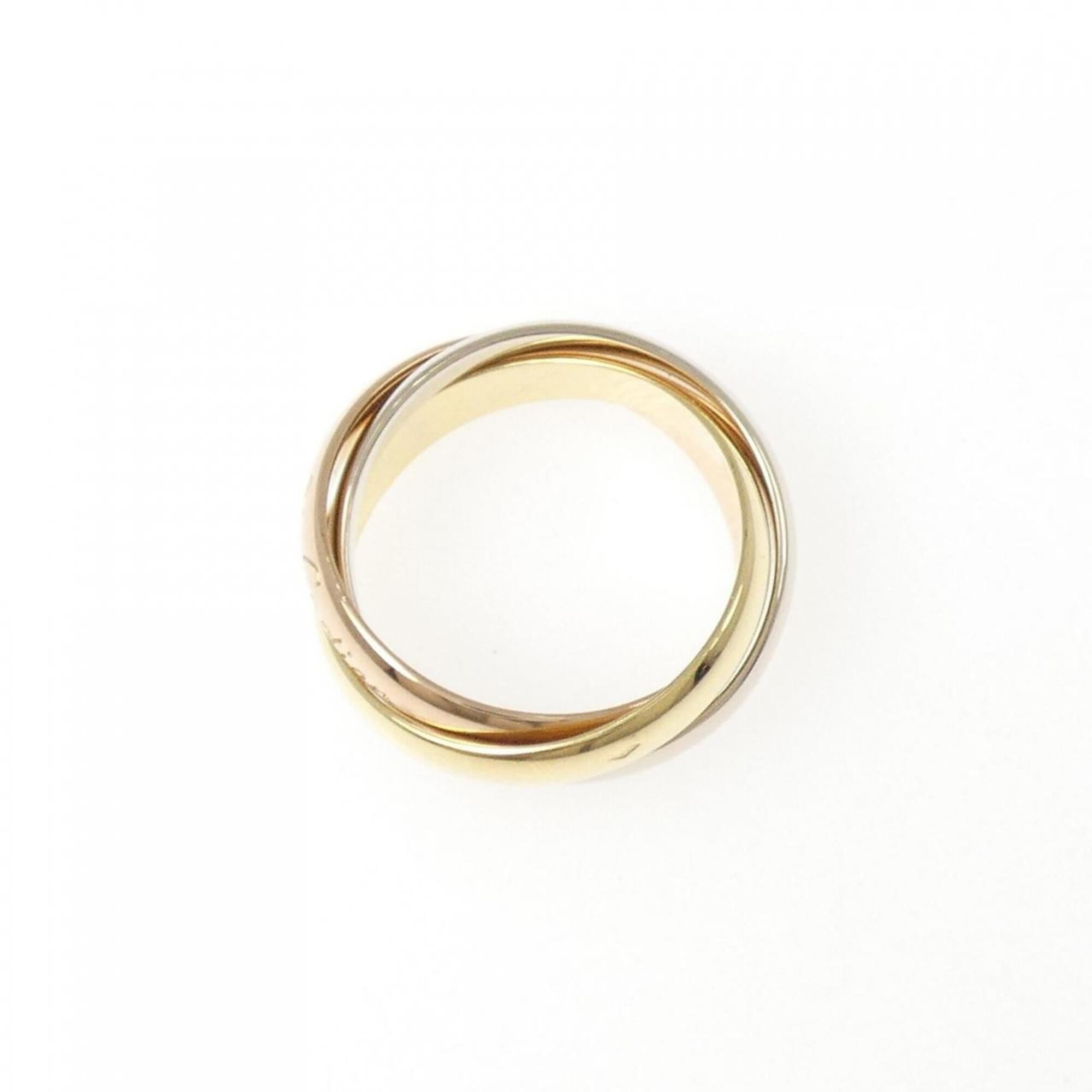 Cartier Yellow Gold (18K) Pink Gold (18K) White Gold (18K) Band Ring (Pre-Owned)