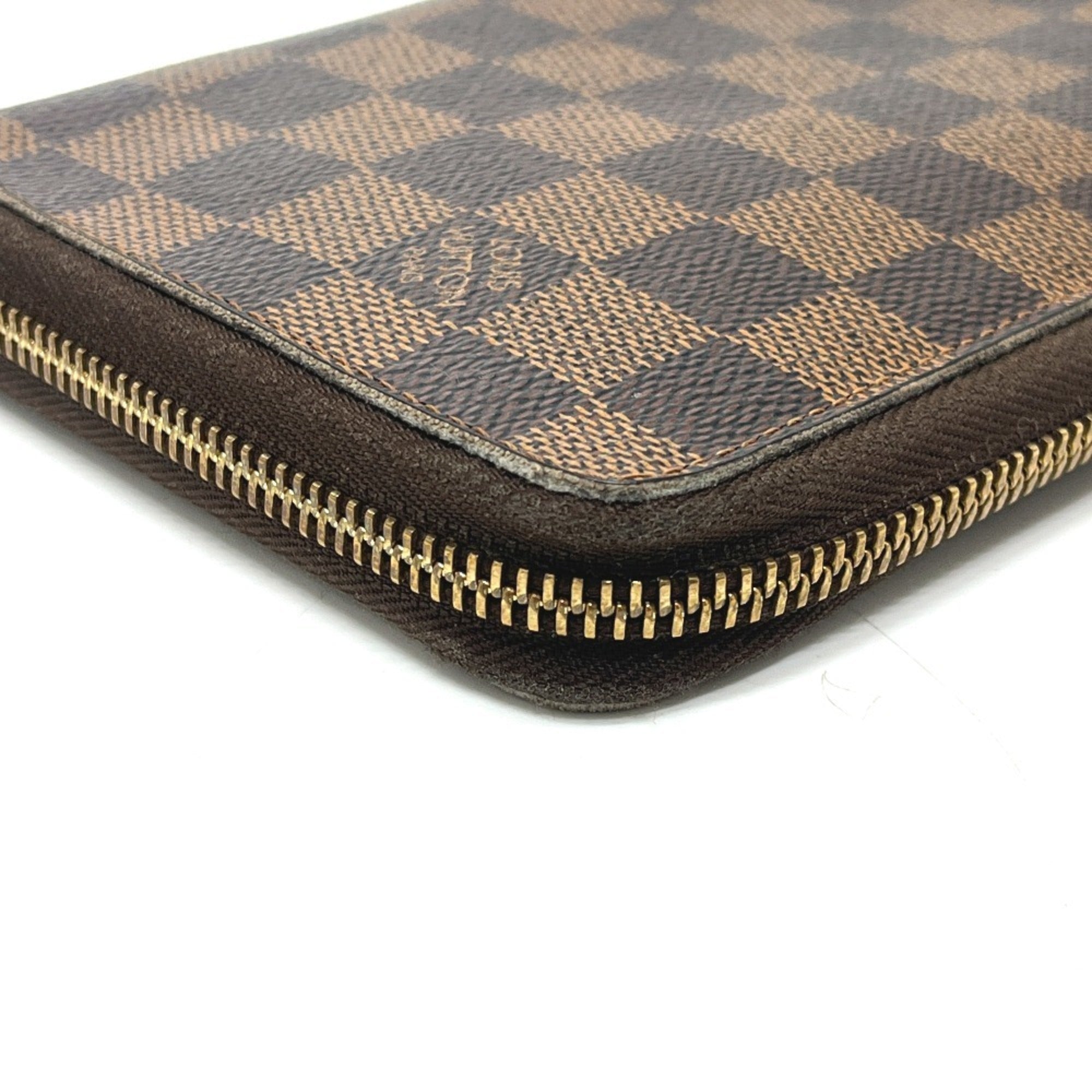 Louis Vuitton Brown Ebene Galle Damier Canvas Coin Purse/Coin Case (Pre-Owned)