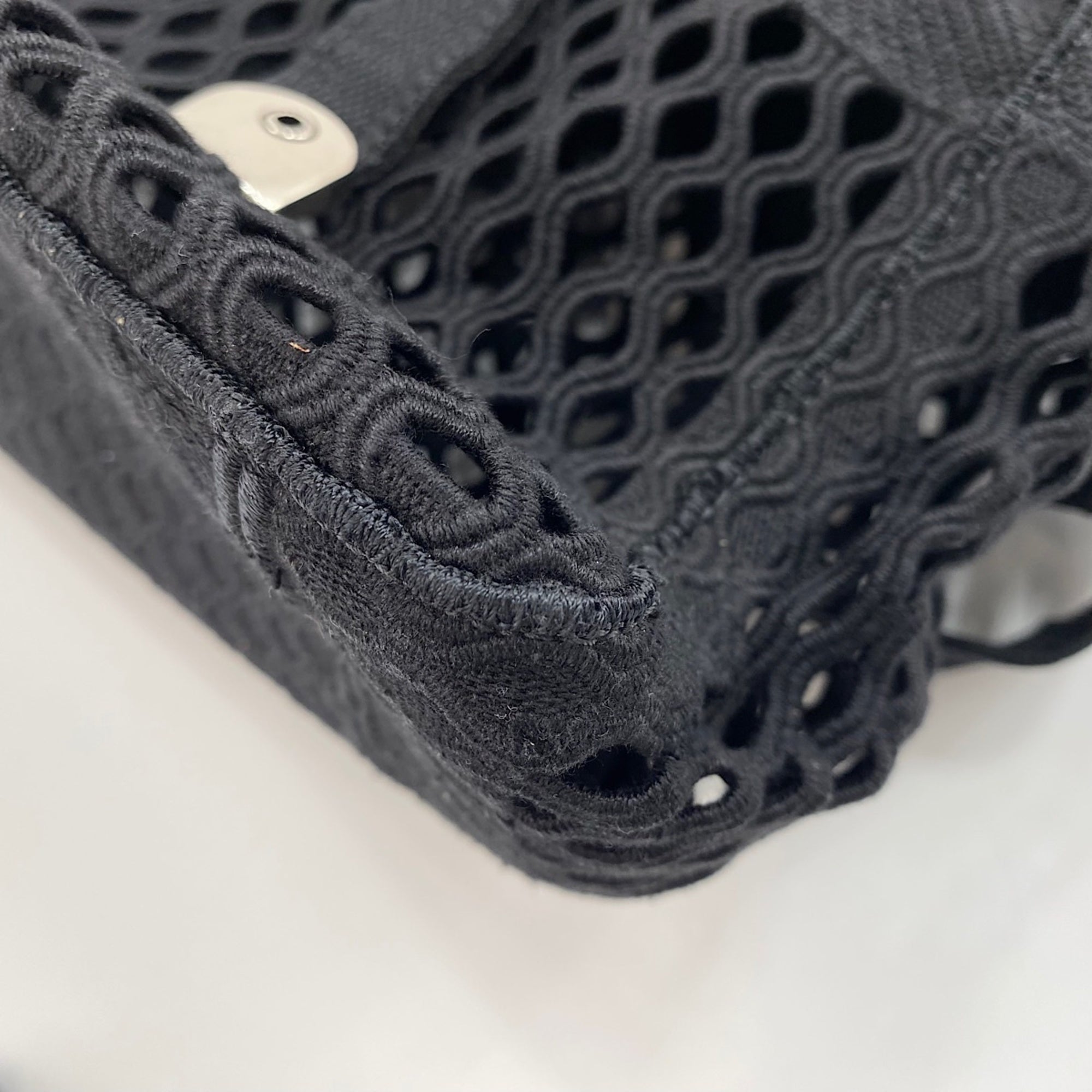 Christian Dior Black Canvas Shoulder Bag (Pre-Owned)