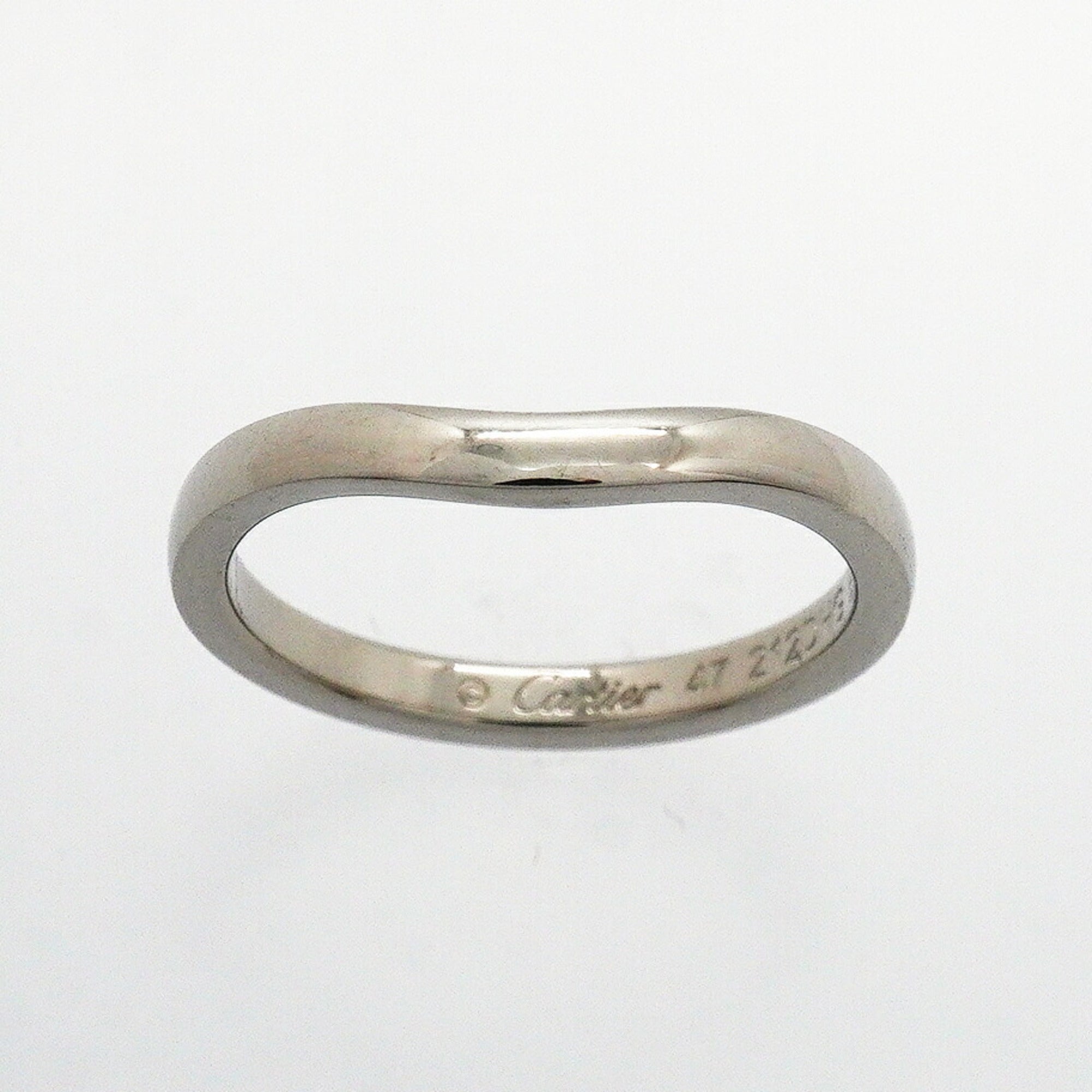 Cartier Platinum 950 Band Ring (Pre-Owned)