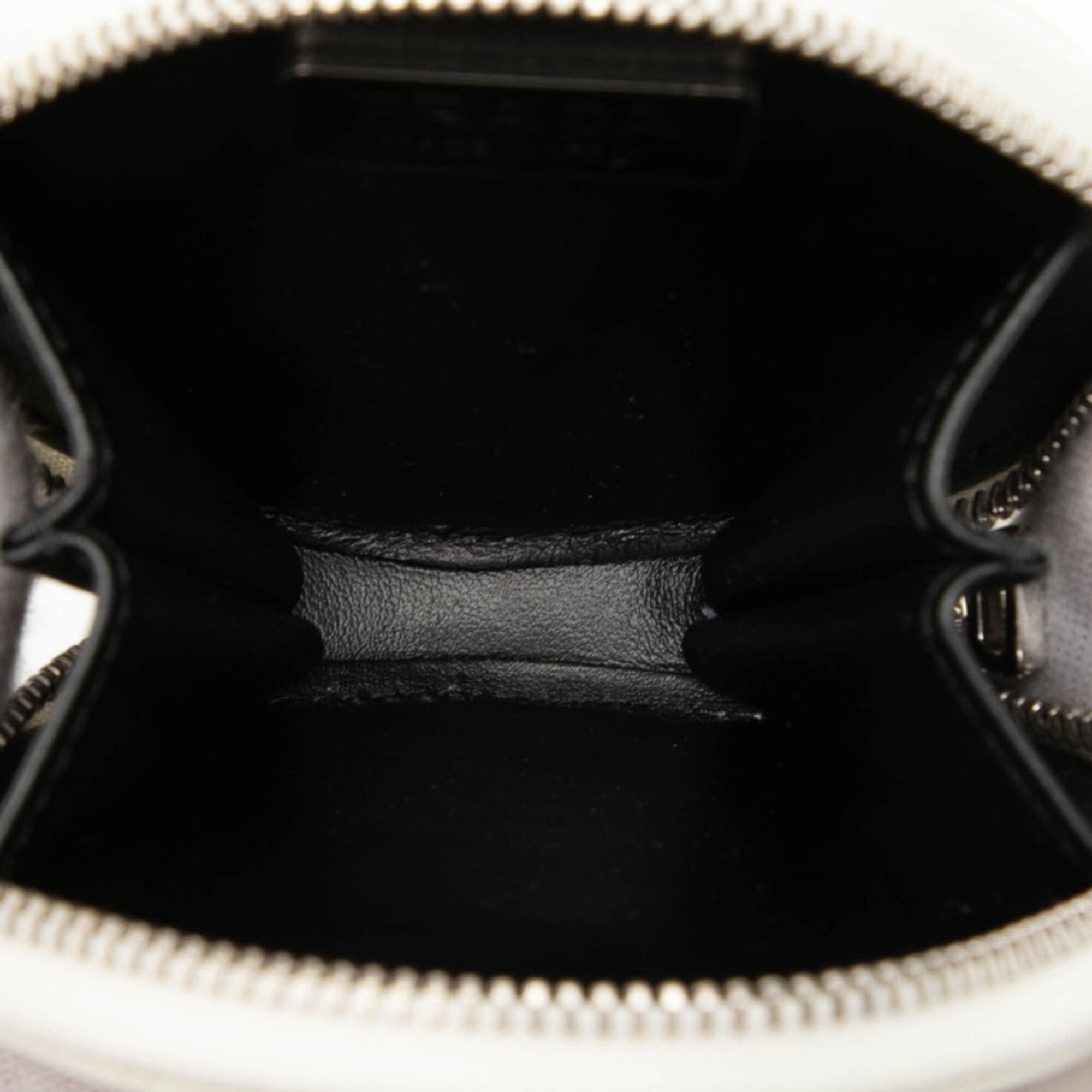 Prada White Patent Leather Coin Purse/Coin Case (Pre-Owned)