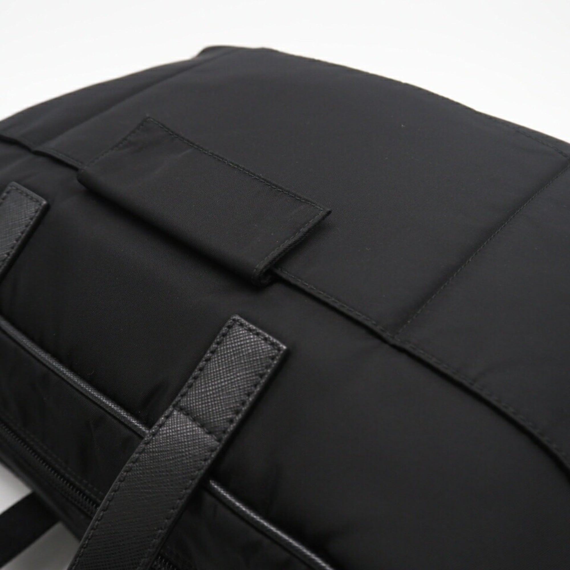 Prada Saffiano Black Saffiano Briefcase (Pre-Owned)
