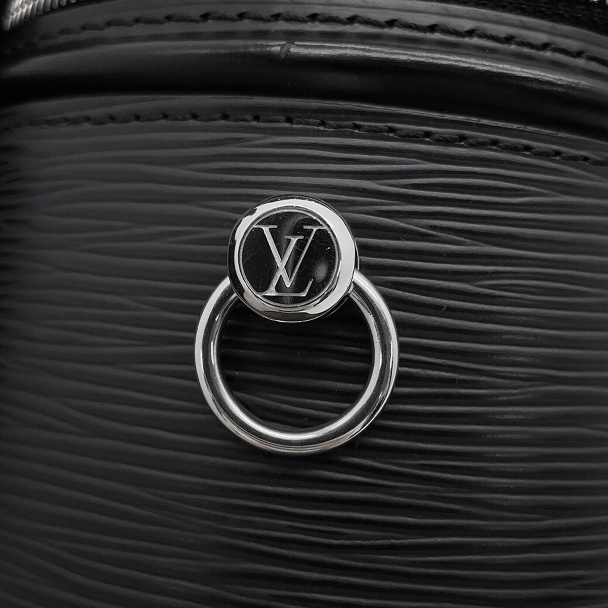 Louis Vuitton Epi Black Noir Epi Leather Handbag Shoulder Bag (Pre-Owned)