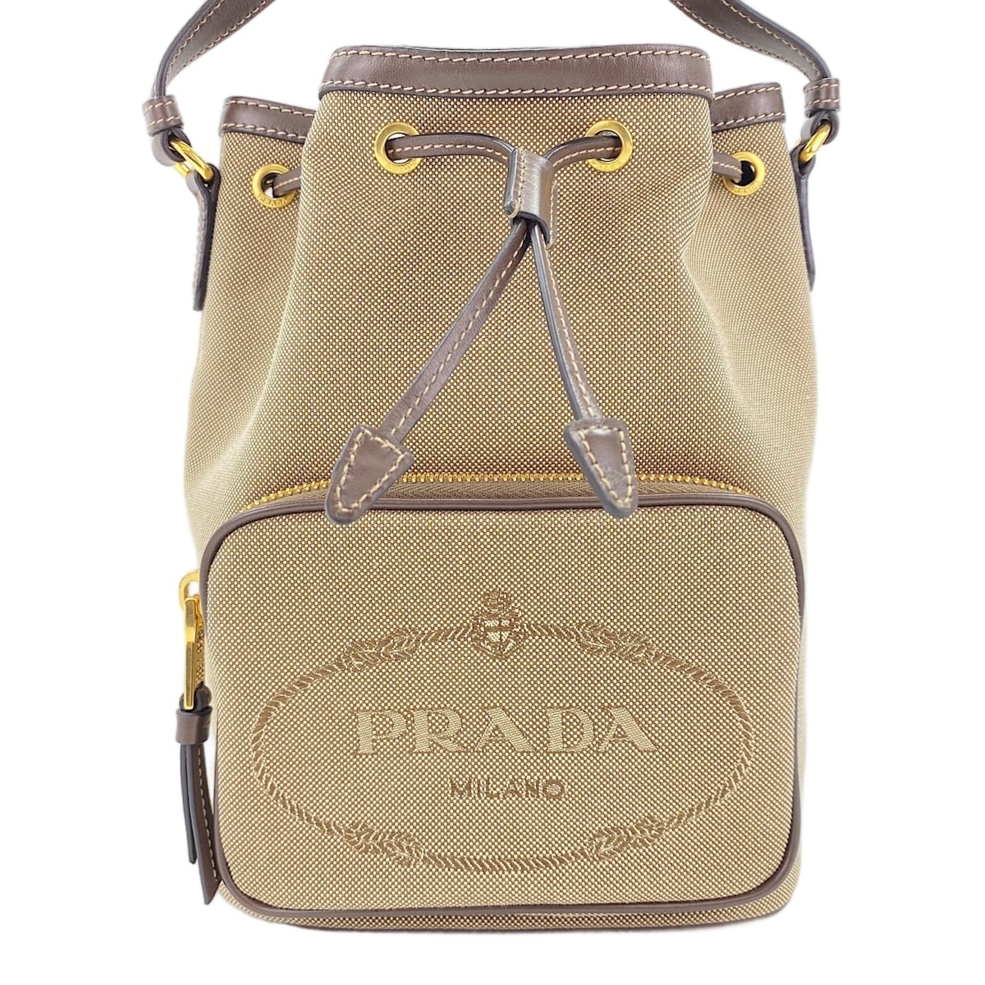 Prada Beige Handbag (Pre-Owned)