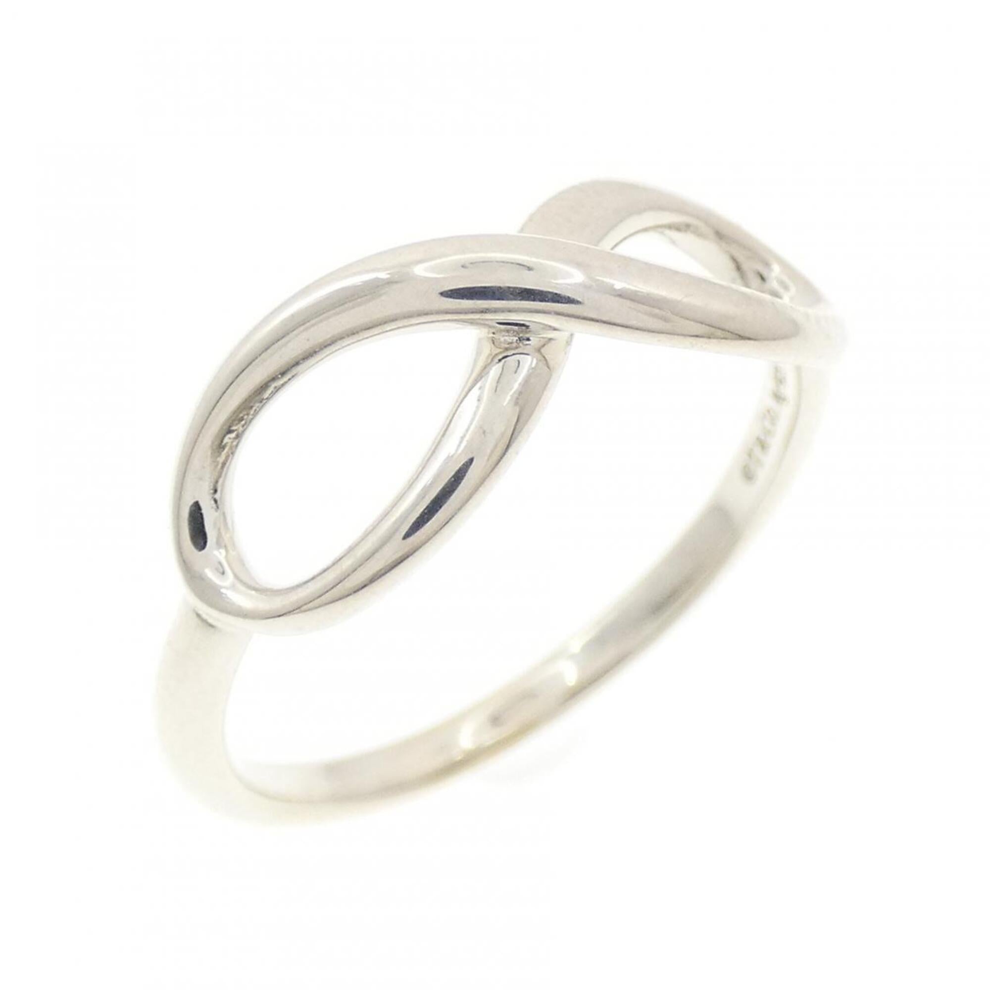 Tiffany Silver Silver 925 Band Ring (Pre-Owned)