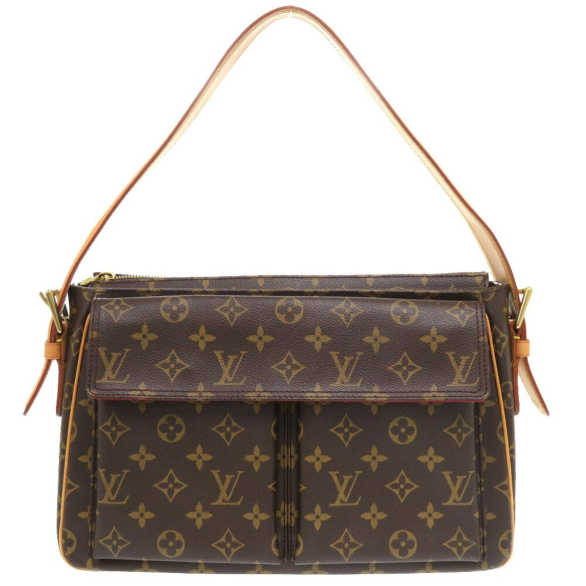 Louis Vuitton Brown Monogram Monogram Shoulder Bag (Pre-Owned)