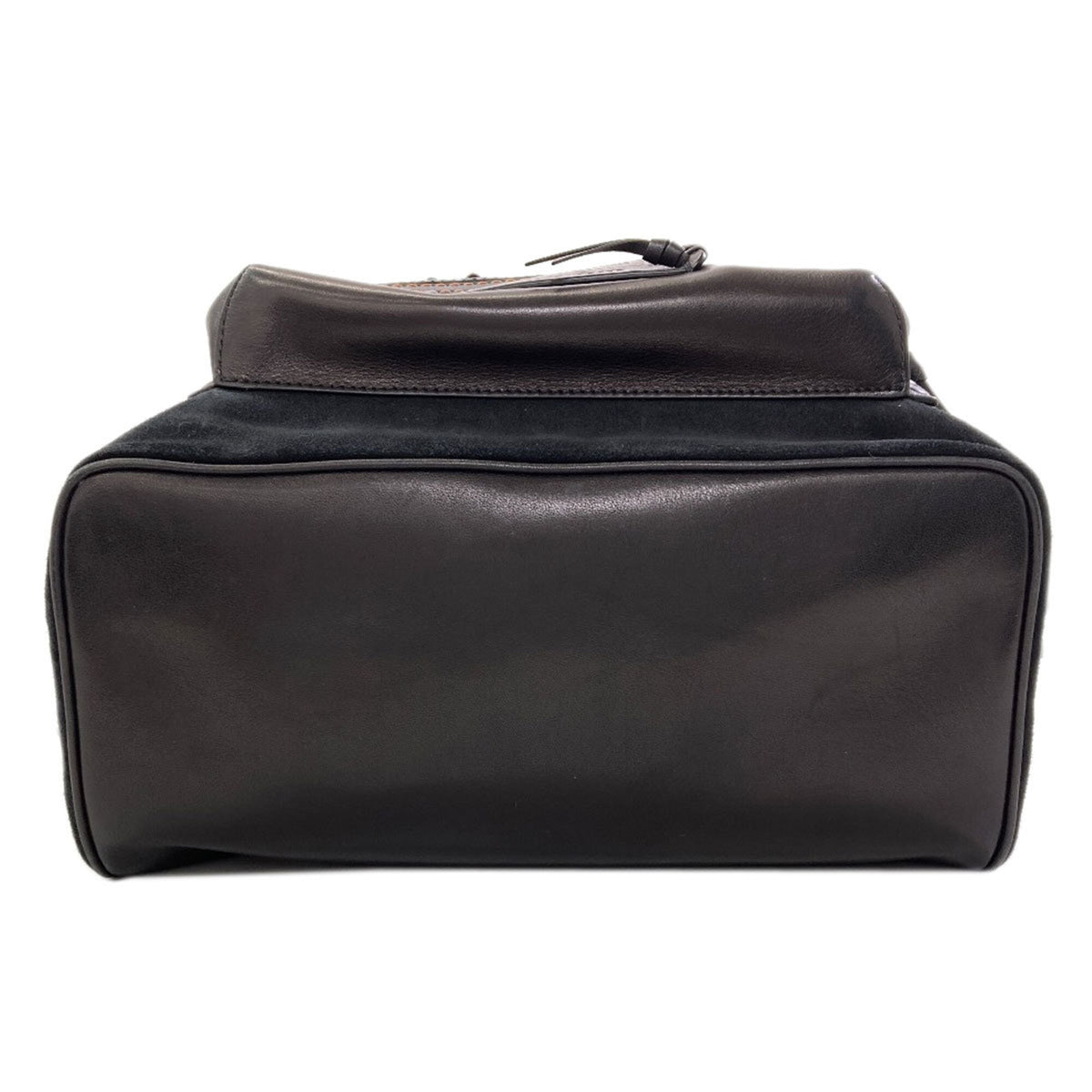 Coach Black Leather Backpack (Pre-Owned)