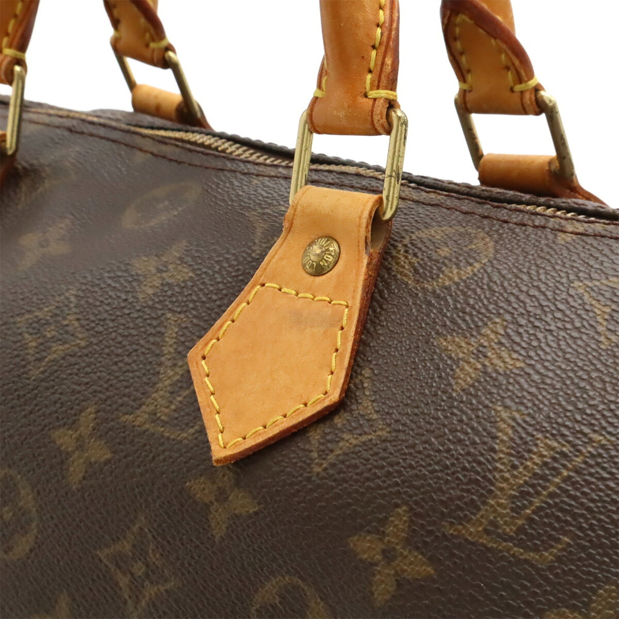 Louis Vuitton Brown Galle Monogram Monogram Handbag (Pre-Owned)