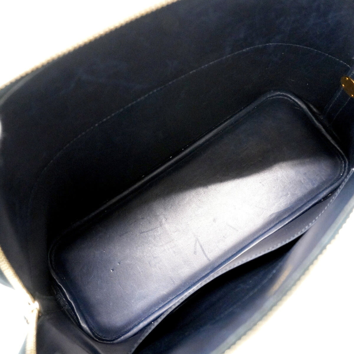 Hermes Blue Indigo Handbag (Pre-Owned)