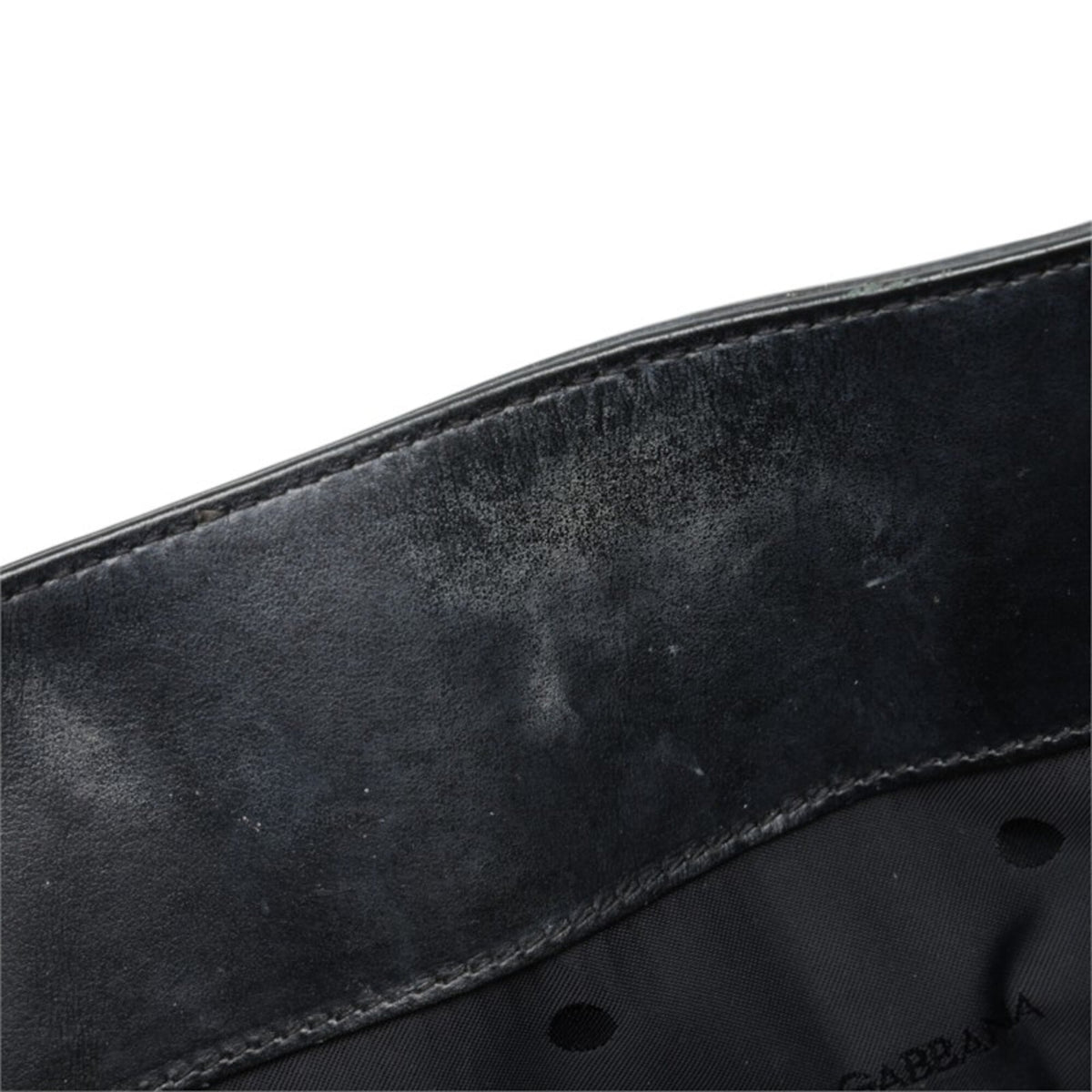 Dolce & Gabbana Black Leather Handbag (Pre-Owned)