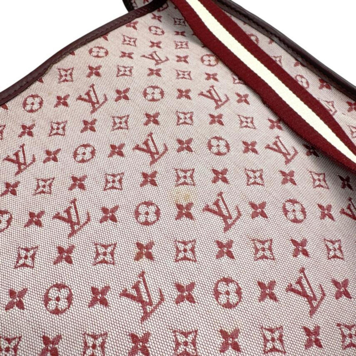 Louis Vuitton Cerise Canvas Leather Shoulder Bag (Pre-Owned)