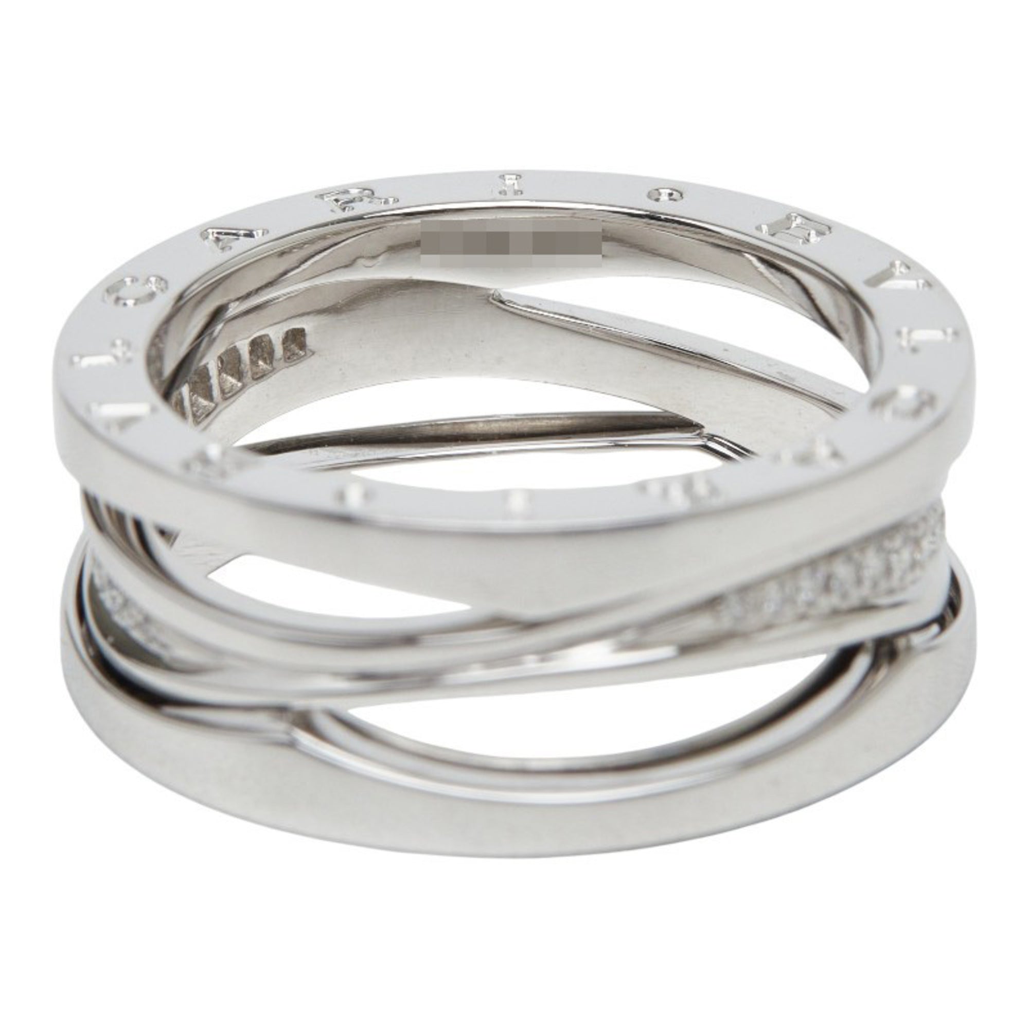 Bvlgari White Gold (18K) Band Ring (Pre-Owned)