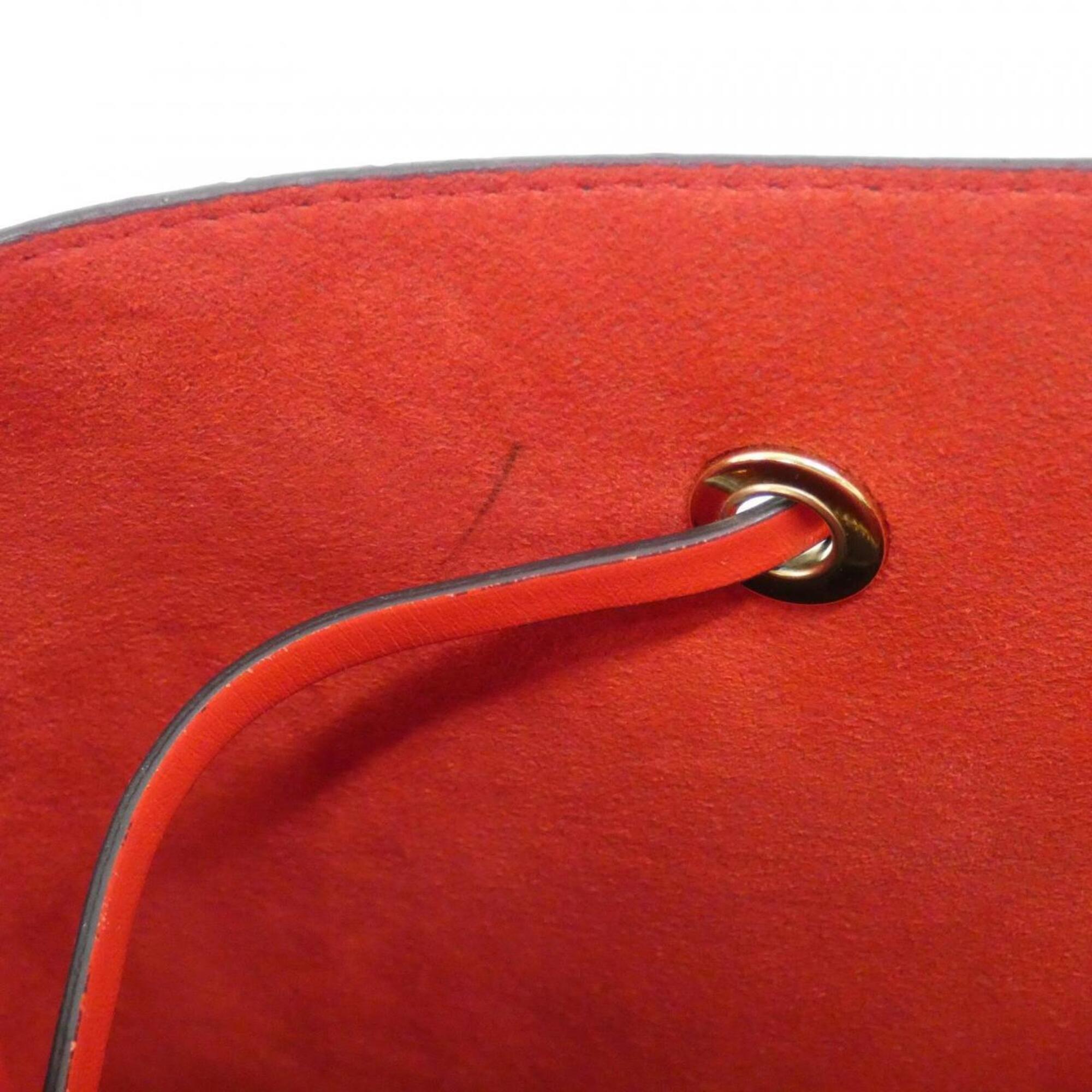 Louis Vuitton Coquelicots Marron Coated Canvas Shoulder Bag (Pre-Owned)