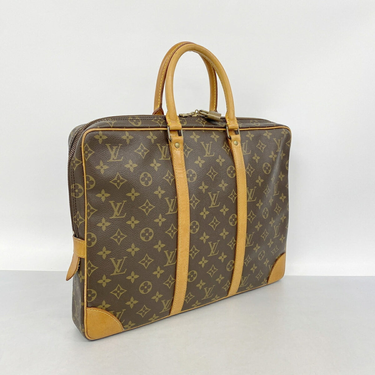 Louis Vuitton Brown Briefcase (Pre-Owned)
