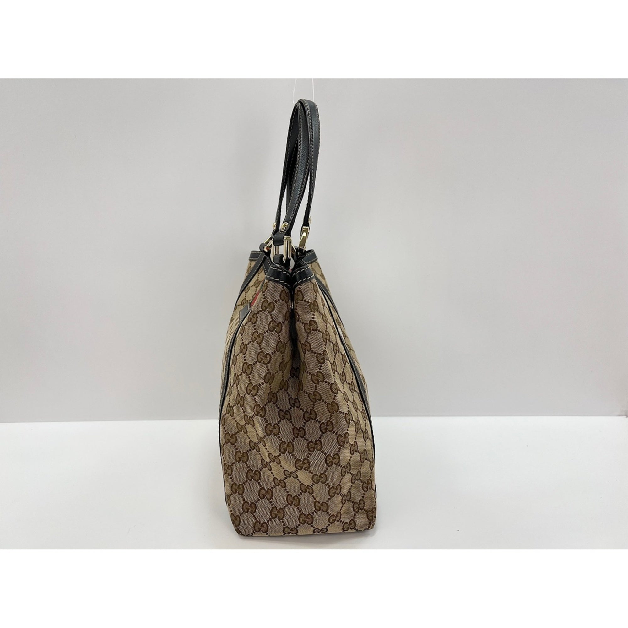 Gucci Brown Gg Canvas Tote Bag (Pre-Owned)