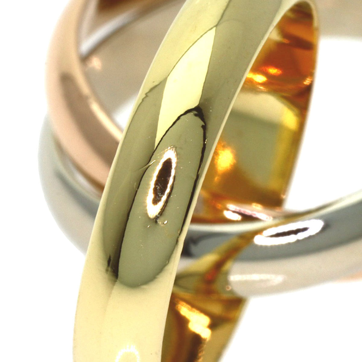 Cartier Yellow Gold (18K) Pink Gold (18K) White Gold (18K) Band Ring (Pre-Owned)