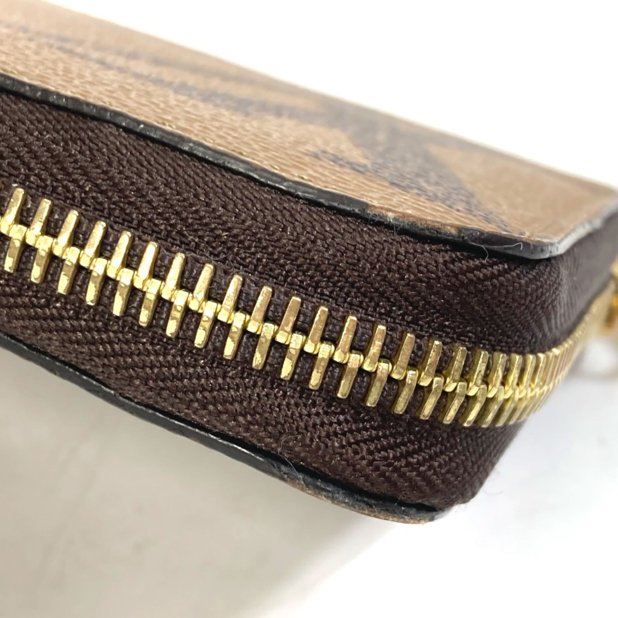 Louis Vuitton Brown Long Wallet (Bi-Fold) (Pre-Owned)