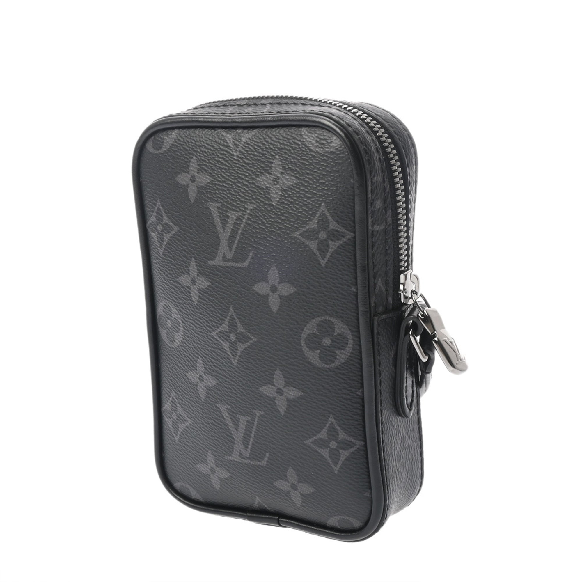 Louis Vuitton Black Monogram Eclipse Canvas Shoulder Bag (Pre-Owned)