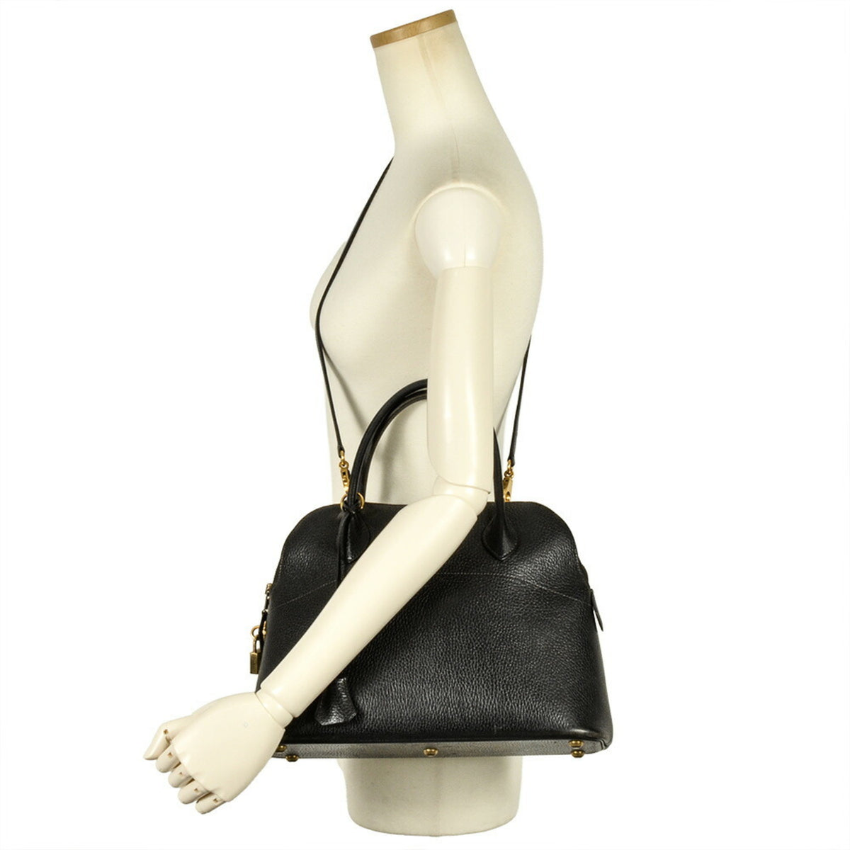 Hermes Black Ardennes Leather Handbag (Pre-Owned)