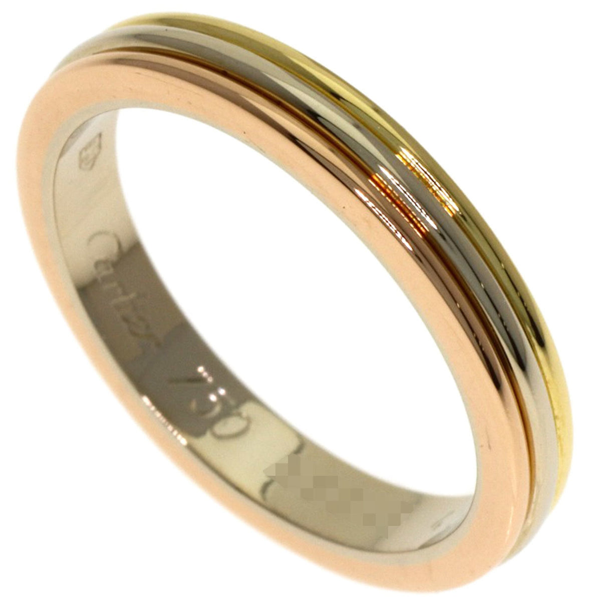 Cartier Yellow Gold (18K) Pink Gold (18K) White Gold (18K) Band Ring (Pre-Owned)