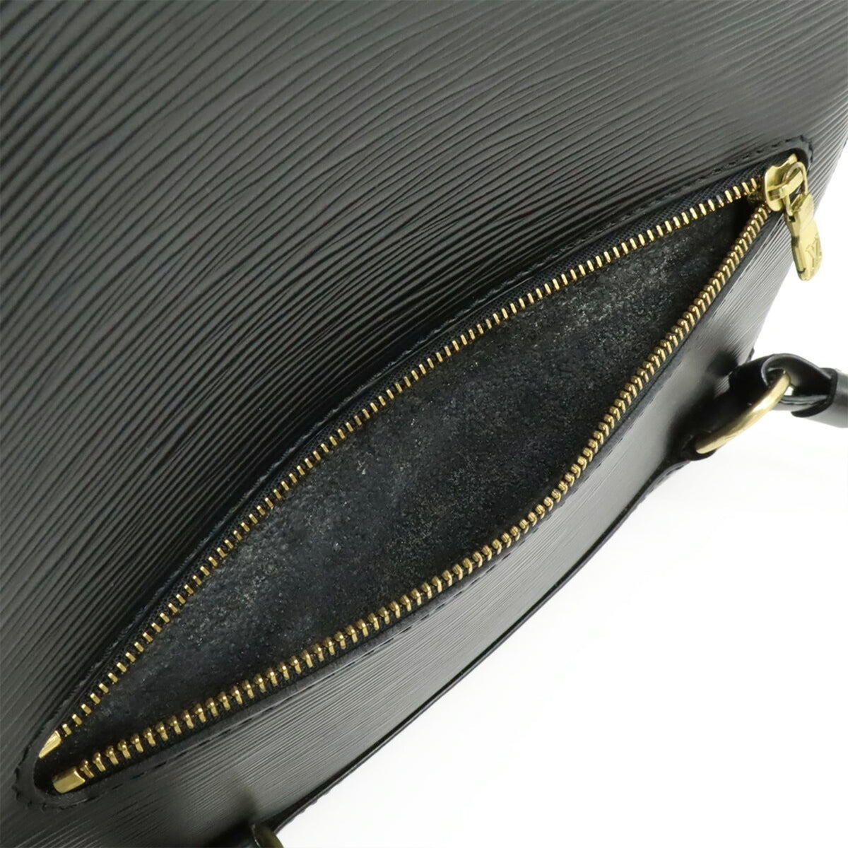 Louis Vuitton Epi Black Noir Epi Leather Backpack (Pre-Owned)