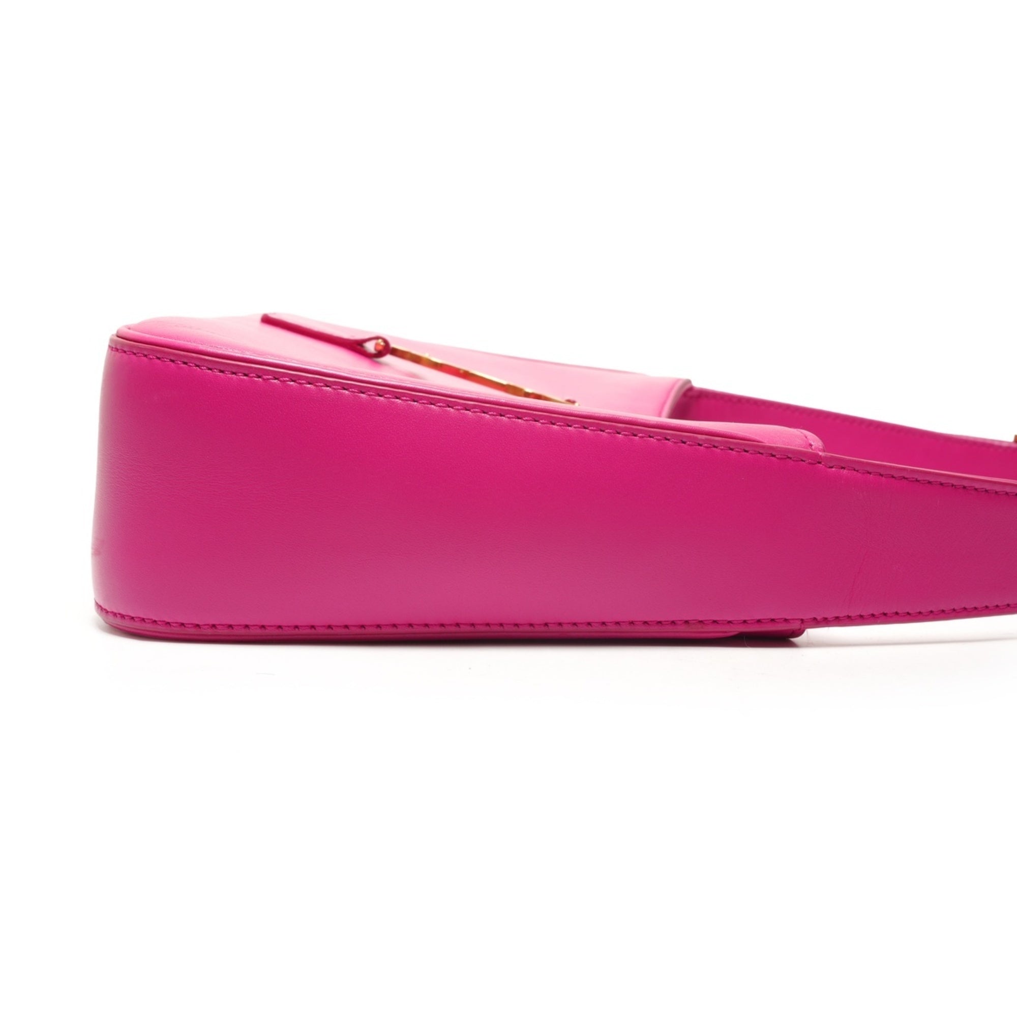 Yves Saint Laurent Pink Leather Shoulder Bag (Pre-Owned)