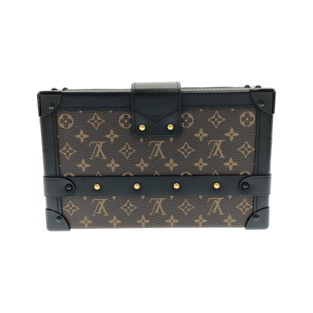 Louis Vuitton Brown Coated Canvas Shoulder Bag (Pre-Owned)