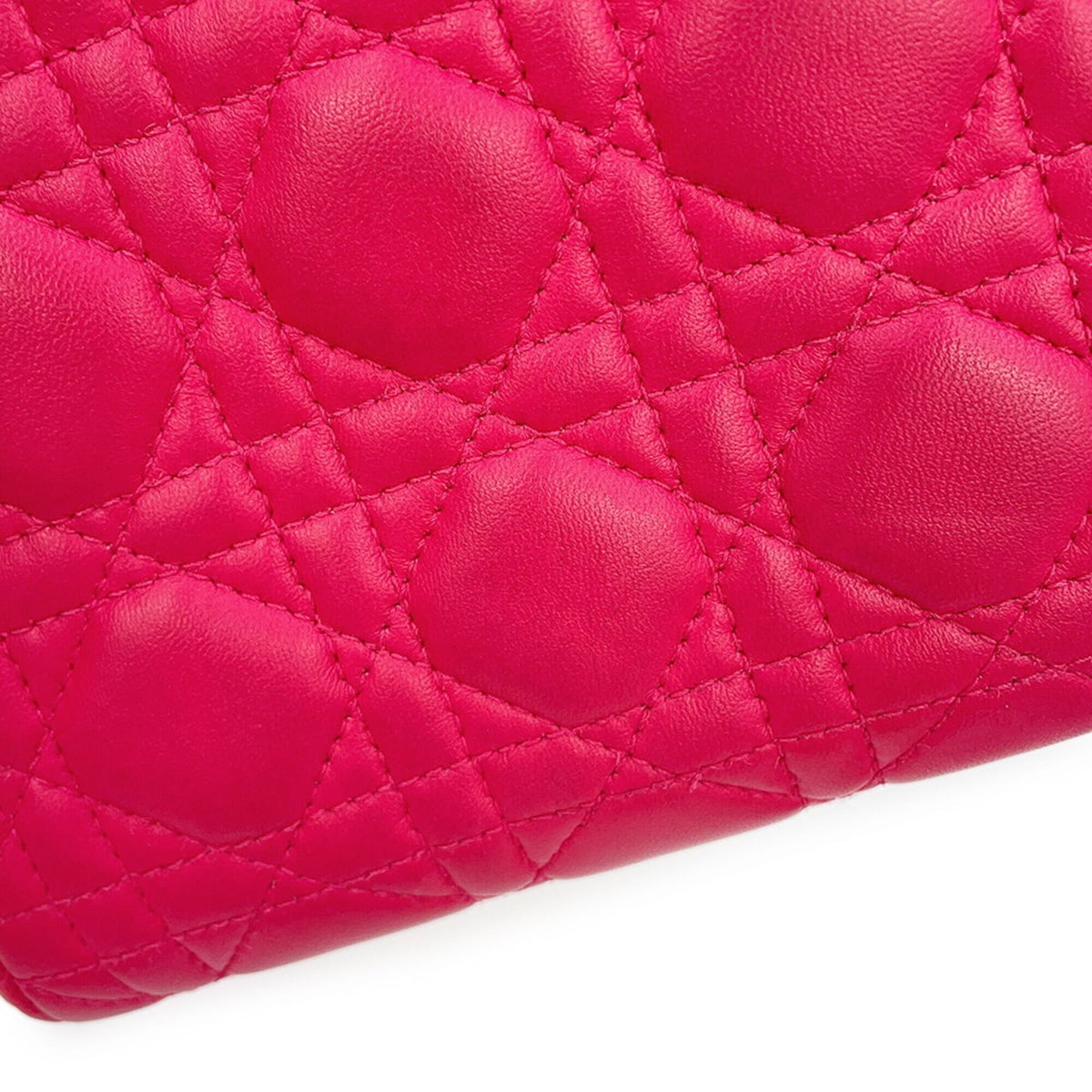Christian Dior Pink Leather Handbag (Pre-Owned)
