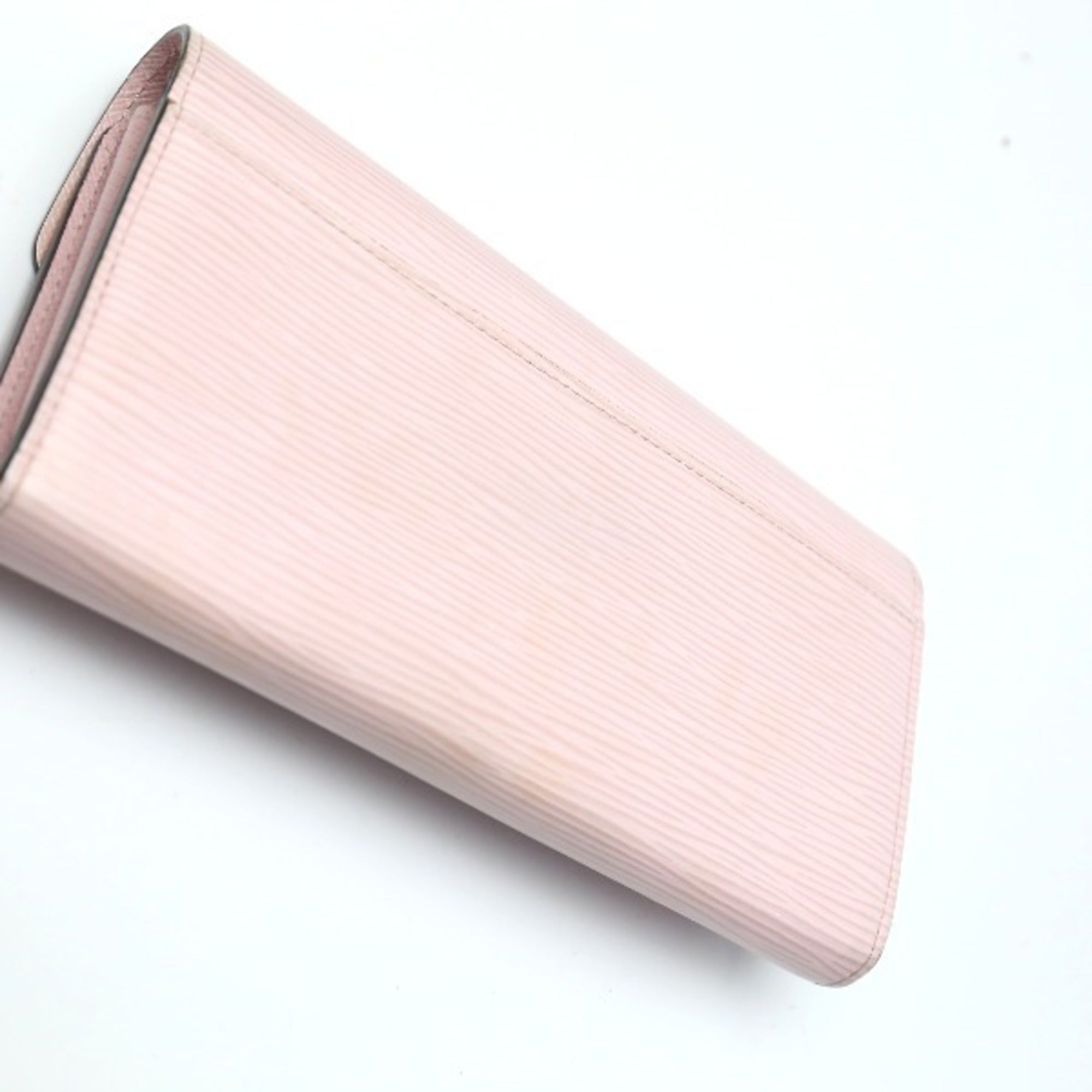 Louis Vuitton Rose Ballerine Epi Leather Long Wallet (Tri-Fold) (Pre-Owned)
