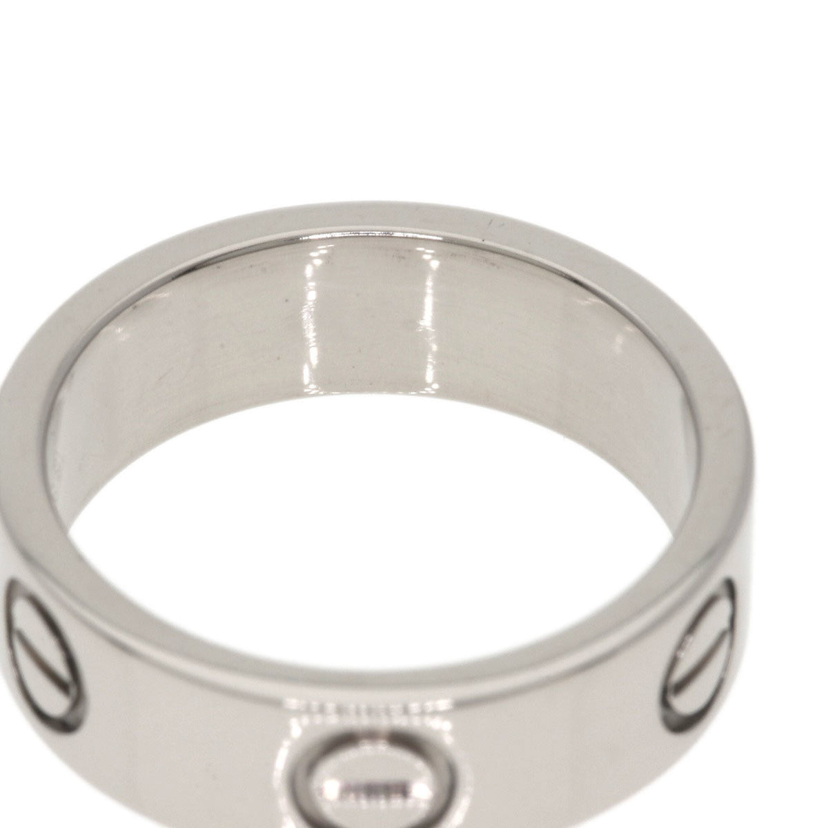 Cartier White Gold (18K) Band Ring (Pre-Owned)