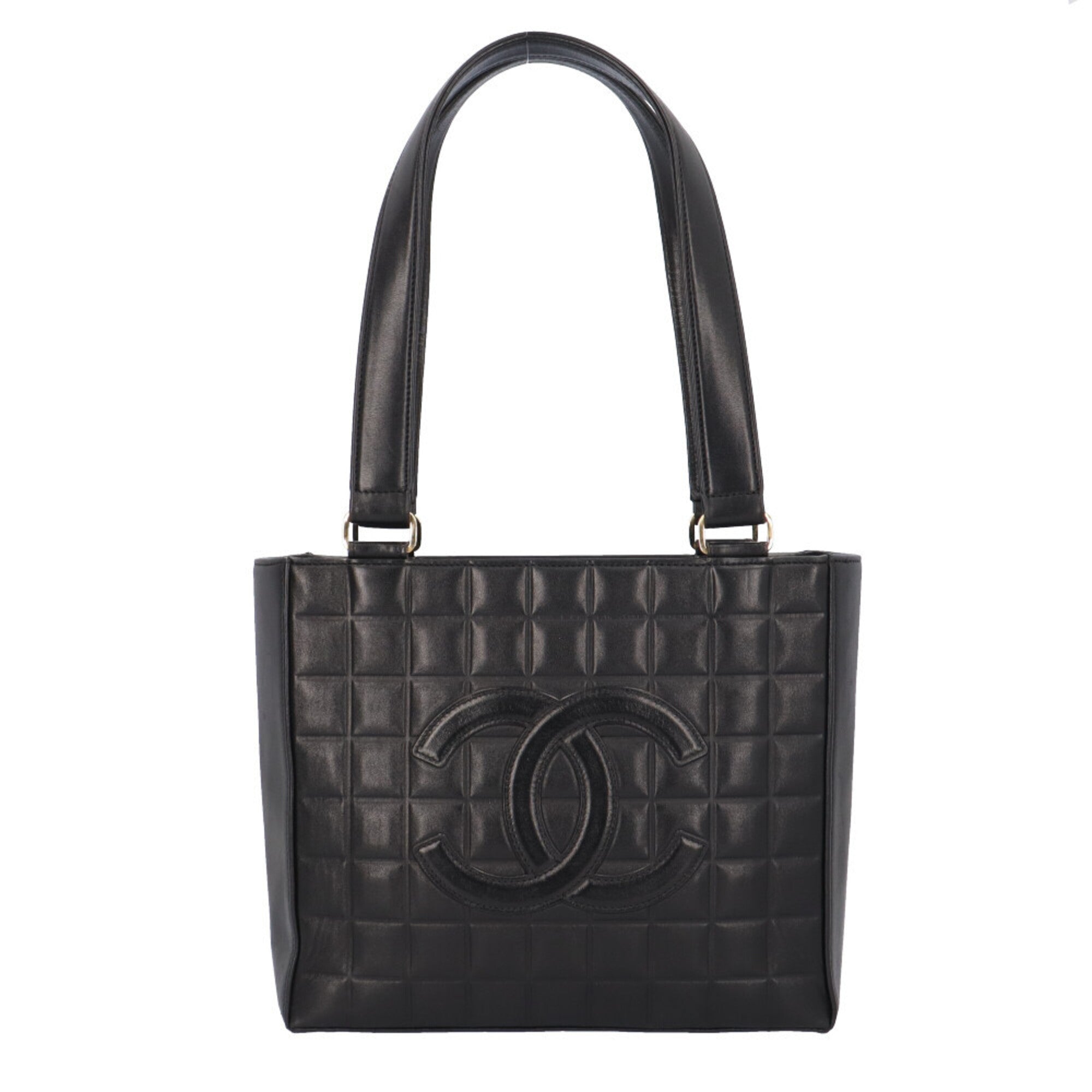 Chanel Black Leather Shoulder Bag (Pre-Owned)