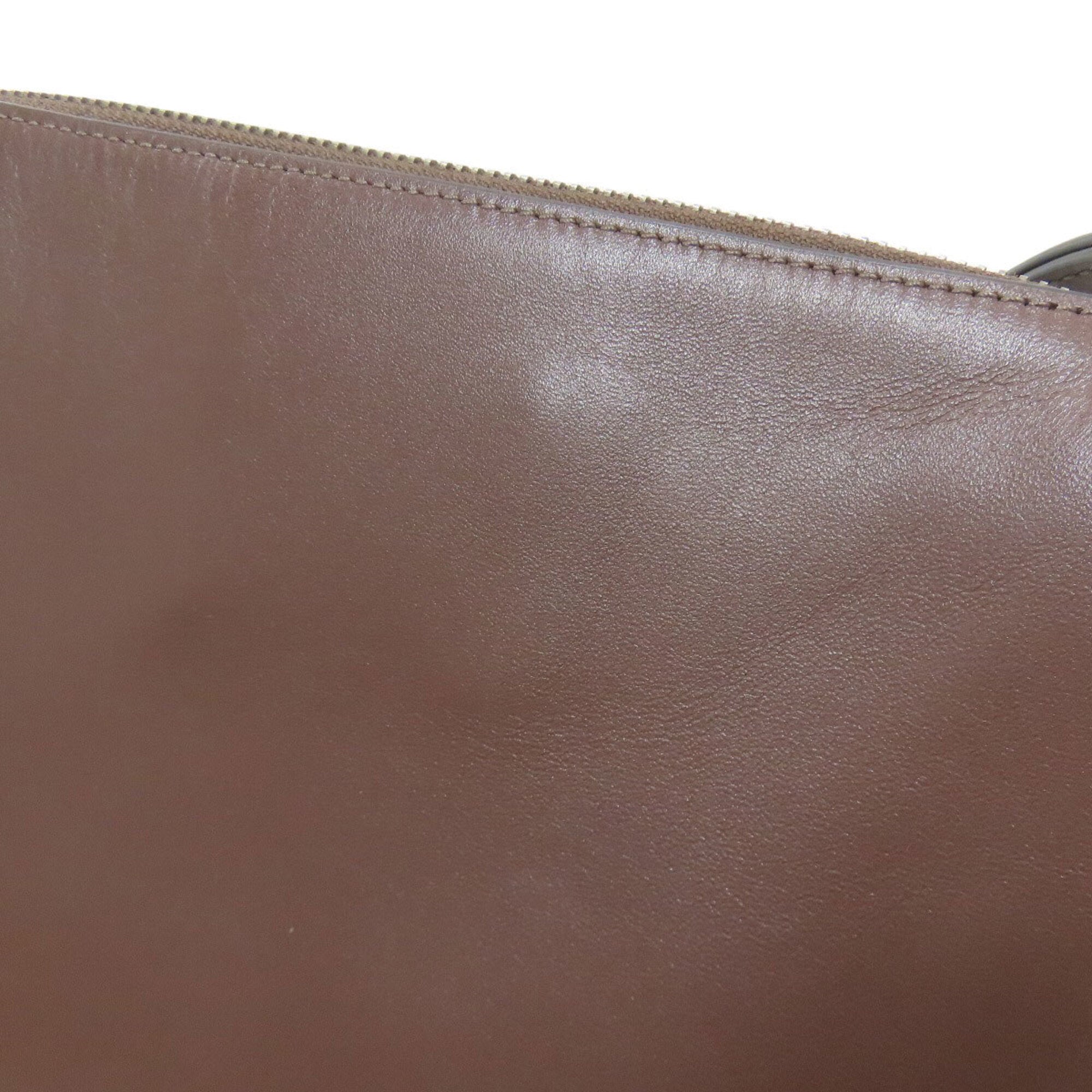 Coach Brown Leather Shoulder Bag (Pre-Owned)