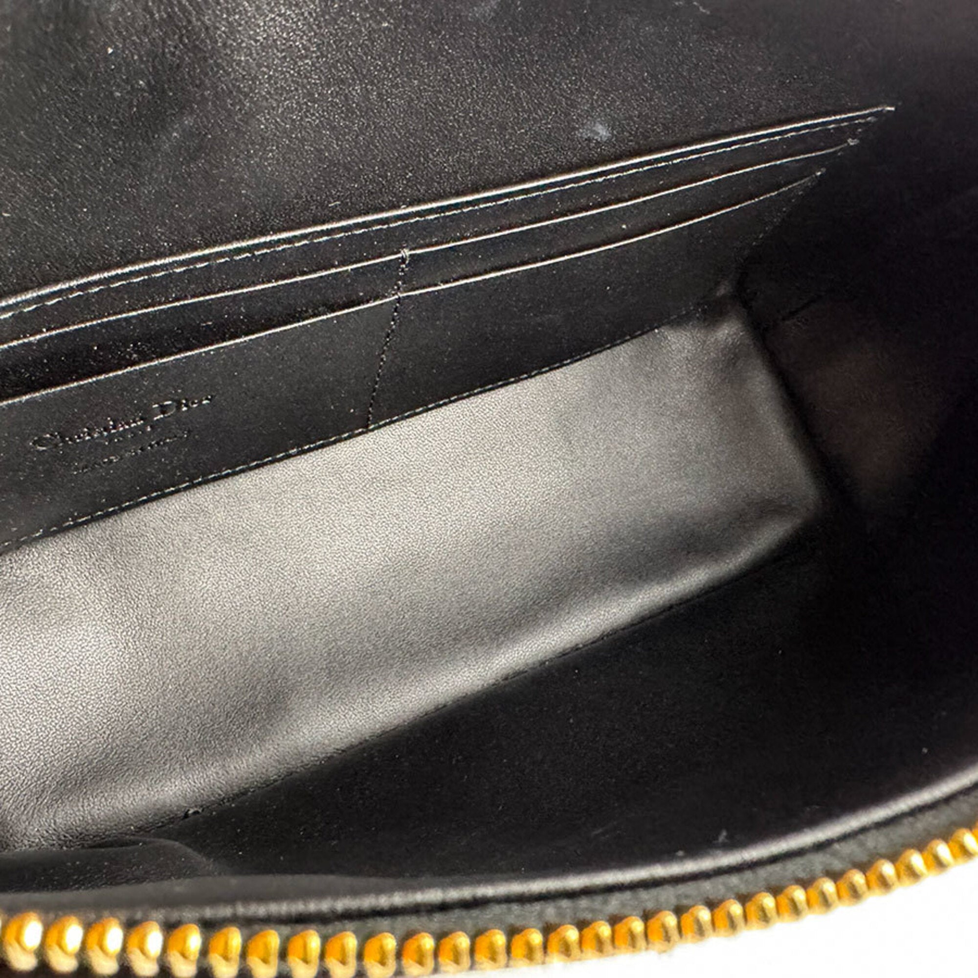 Christian Dior Black Tweed Shoulder Bag (Pre-Owned)