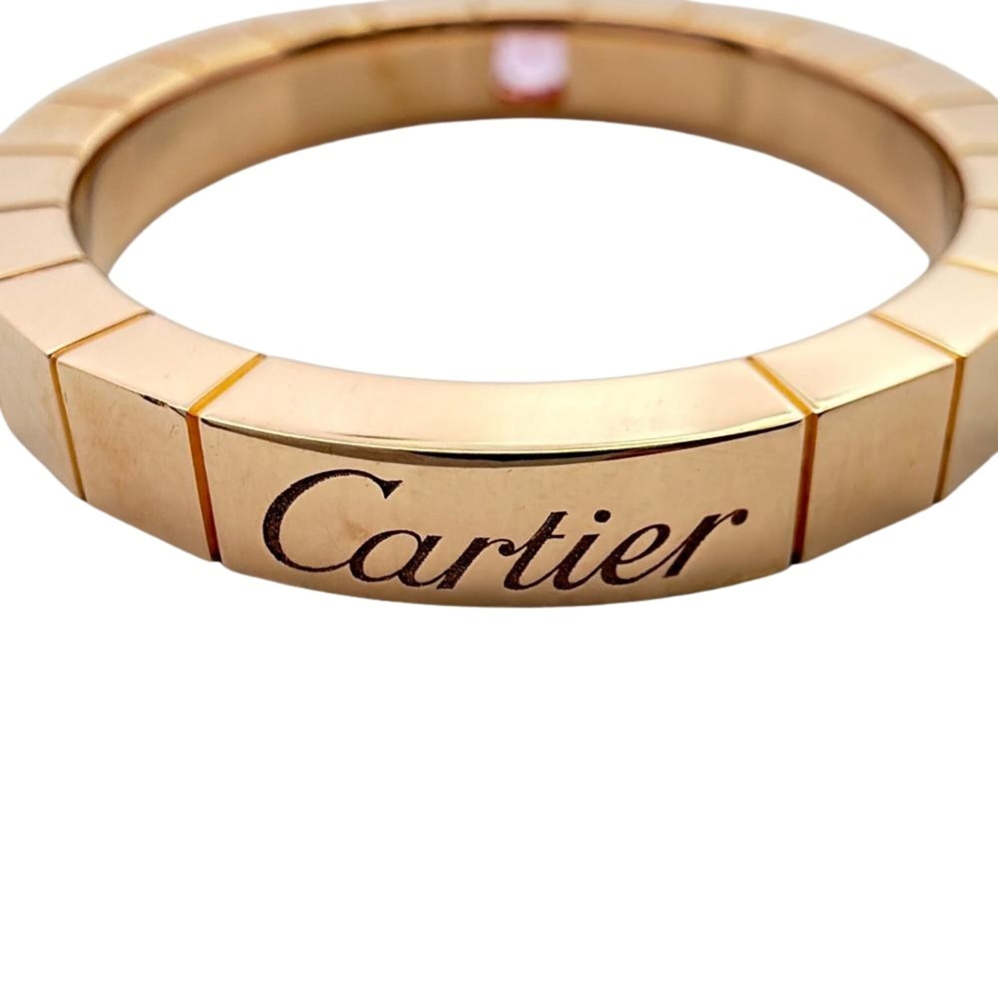 Cartier Lanieres Pink Gold (18K) Band Ring (Pre-Owned)
