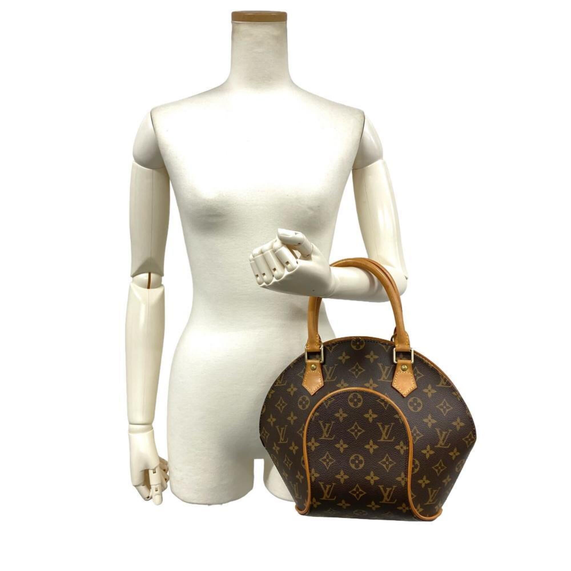 Louis Vuitton Brown Monogram Canvas Handbag (Pre-Owned)